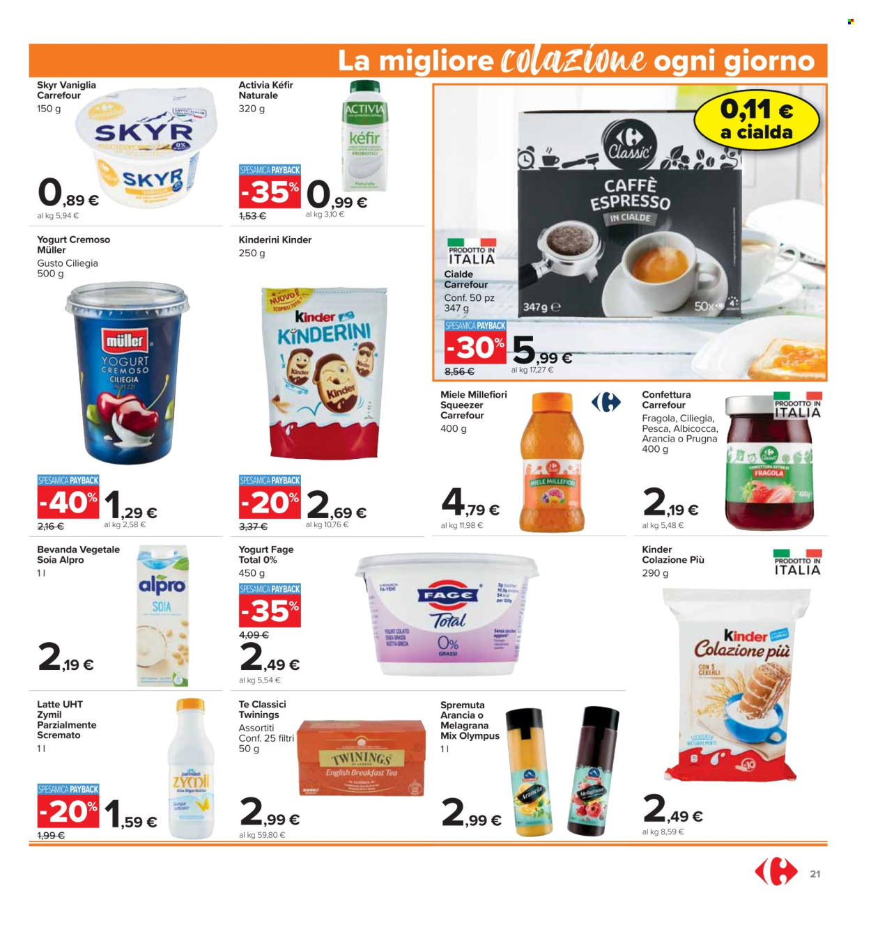 Volantino Carrefour - 2/2/2024 - 11/2/2024. Pagina 21
