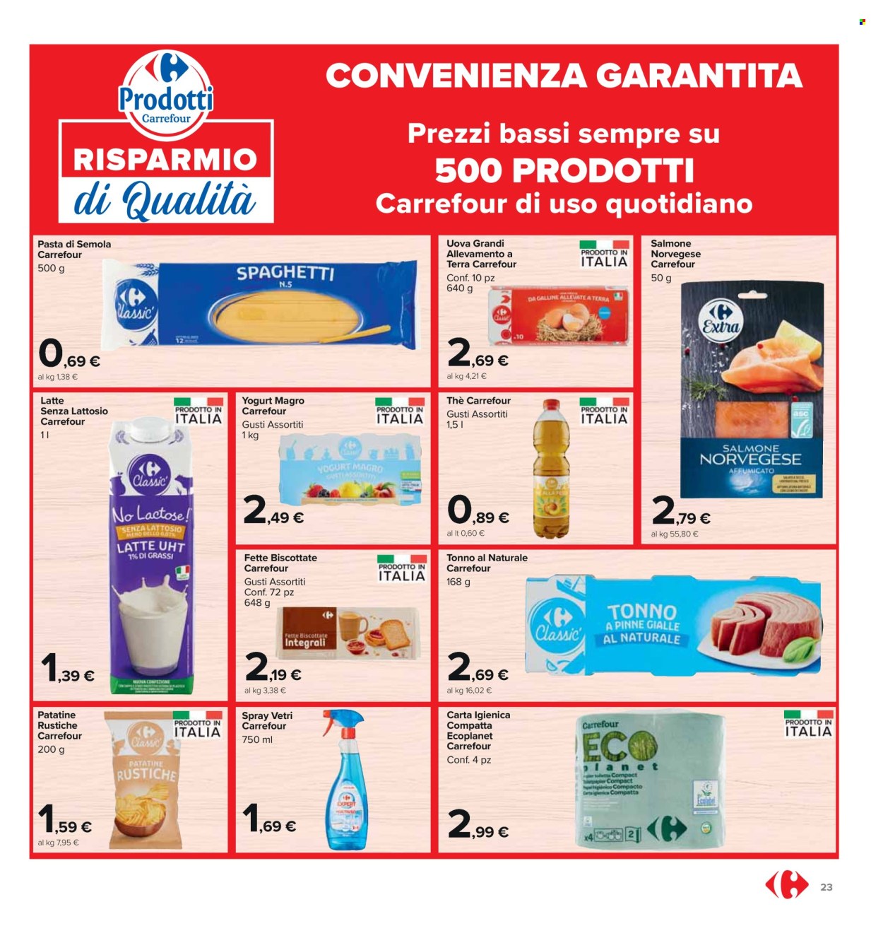 Volantino Carrefour - 2/2/2024 - 11/2/2024. Pagina 23