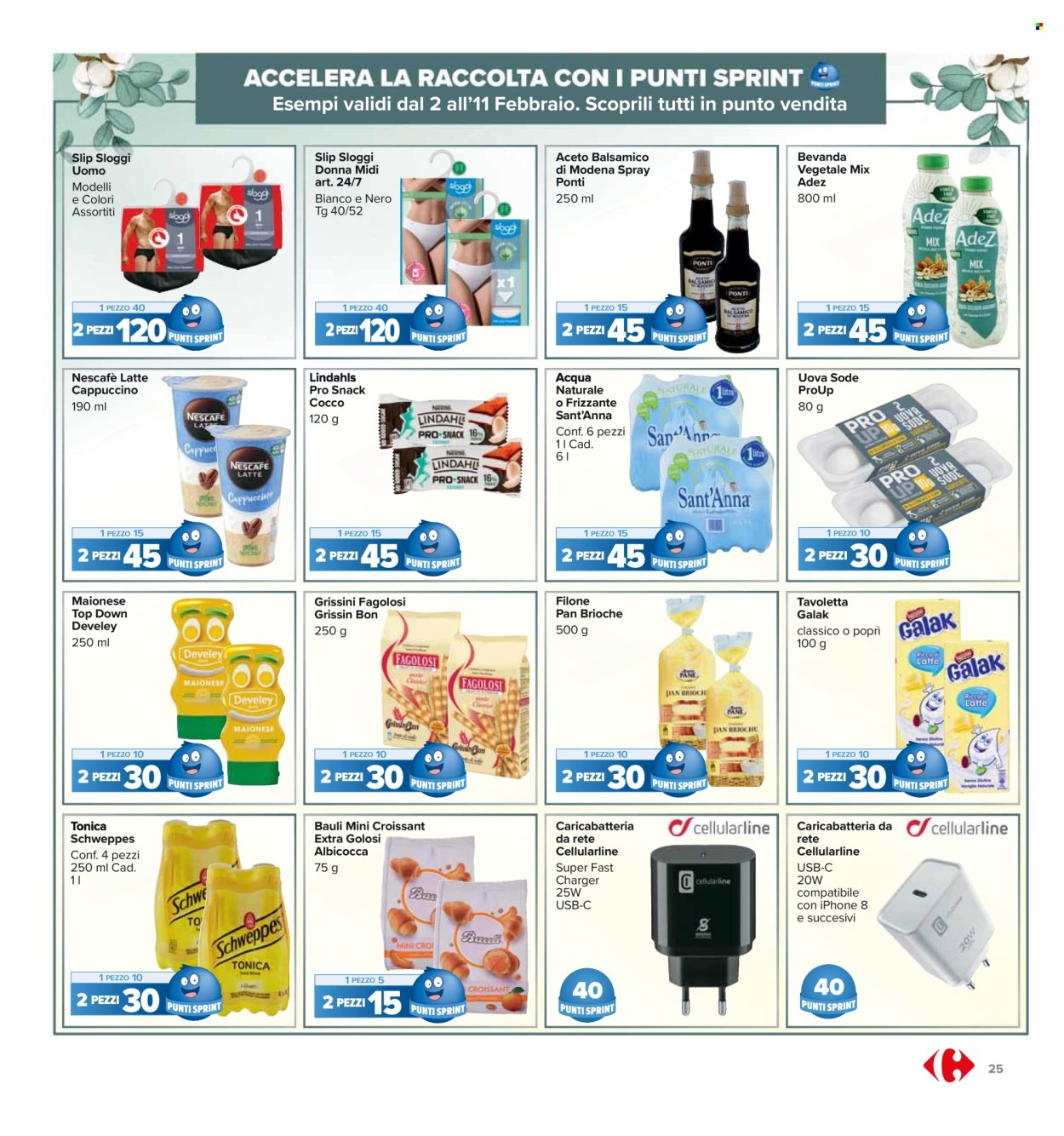 Volantino Carrefour - 2/2/2024 - 11/2/2024. Pagina 25