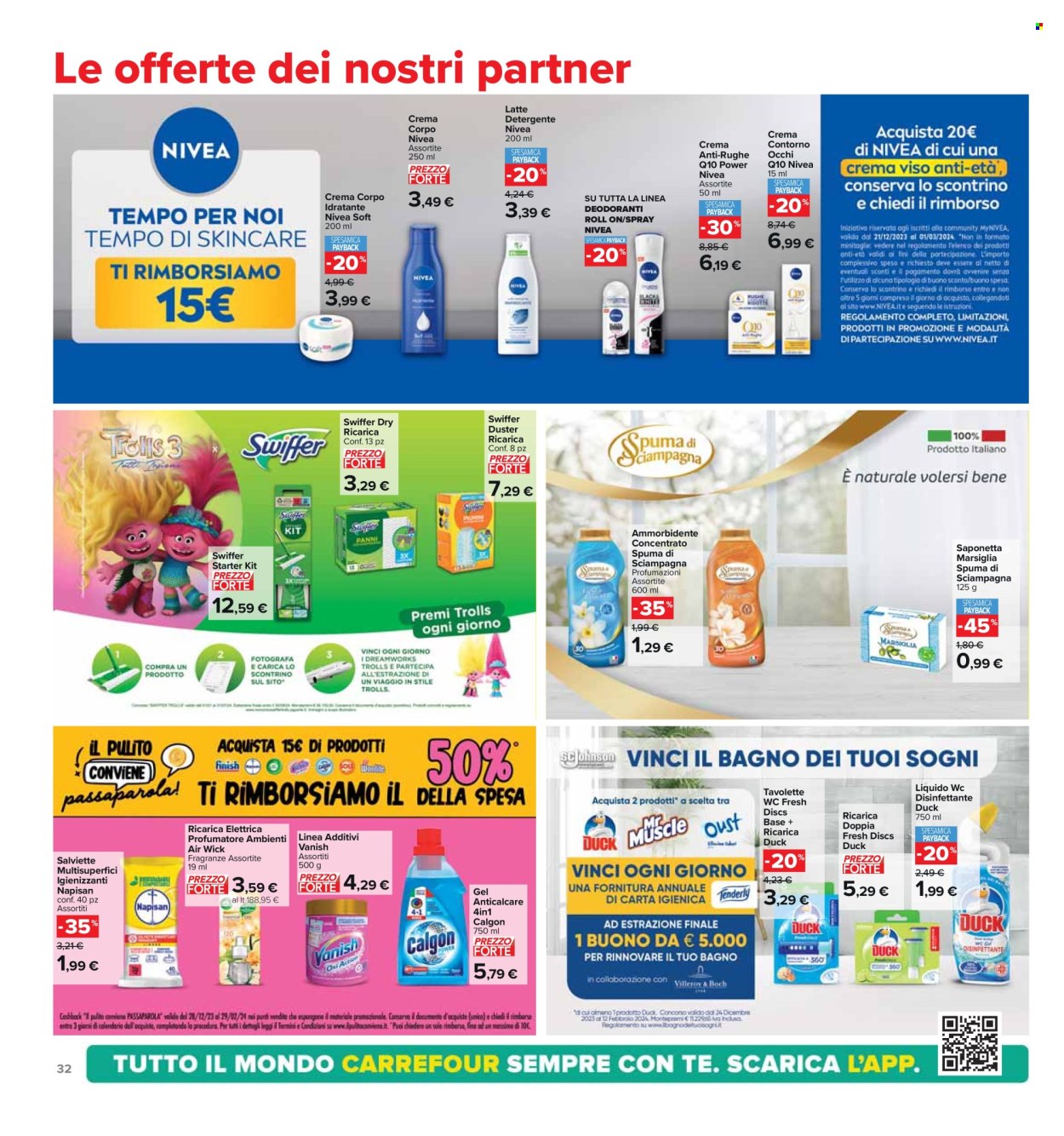 Volantino Carrefour - 2/2/2024 - 11/2/2024. Pagina 32