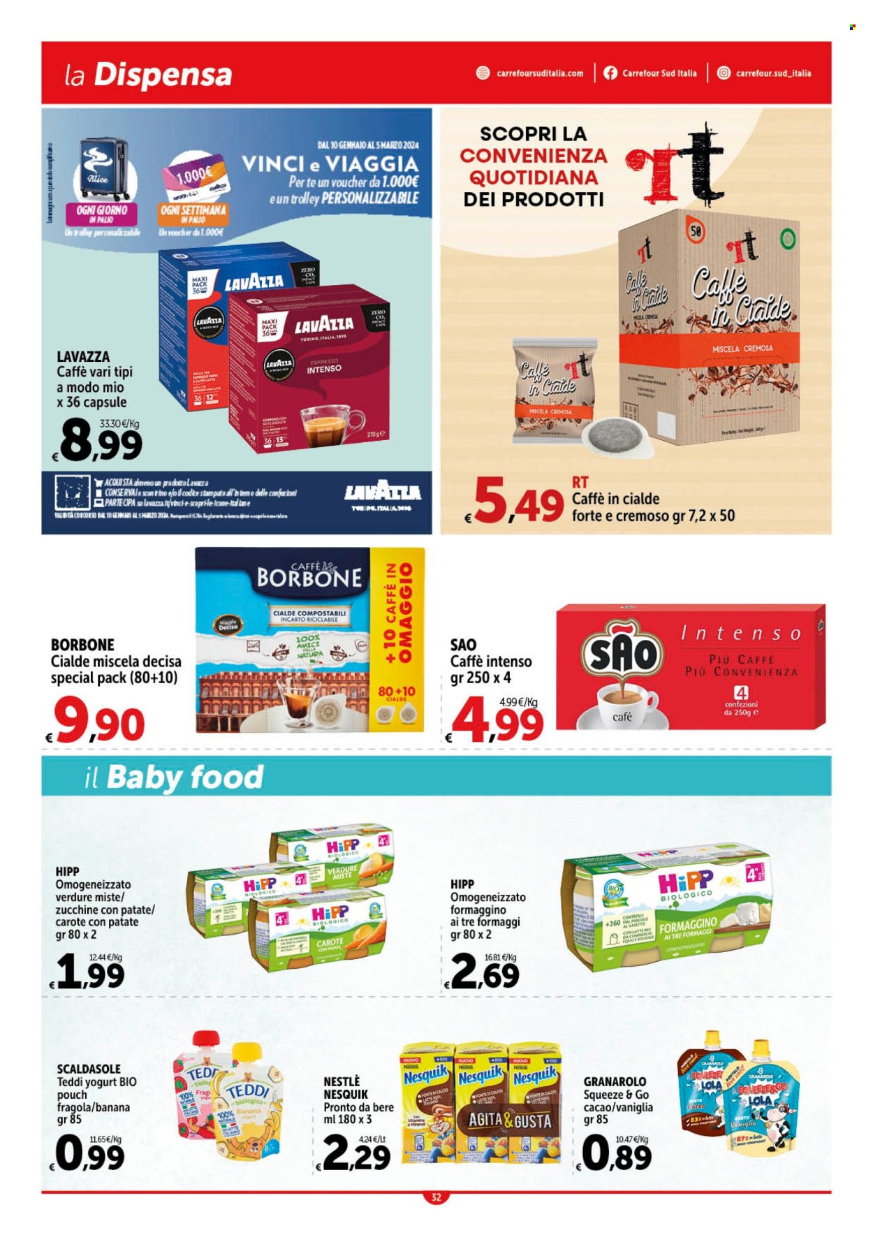Volantino Carrefour - 1/2/2024 - 10/2/2024. Pagina 32