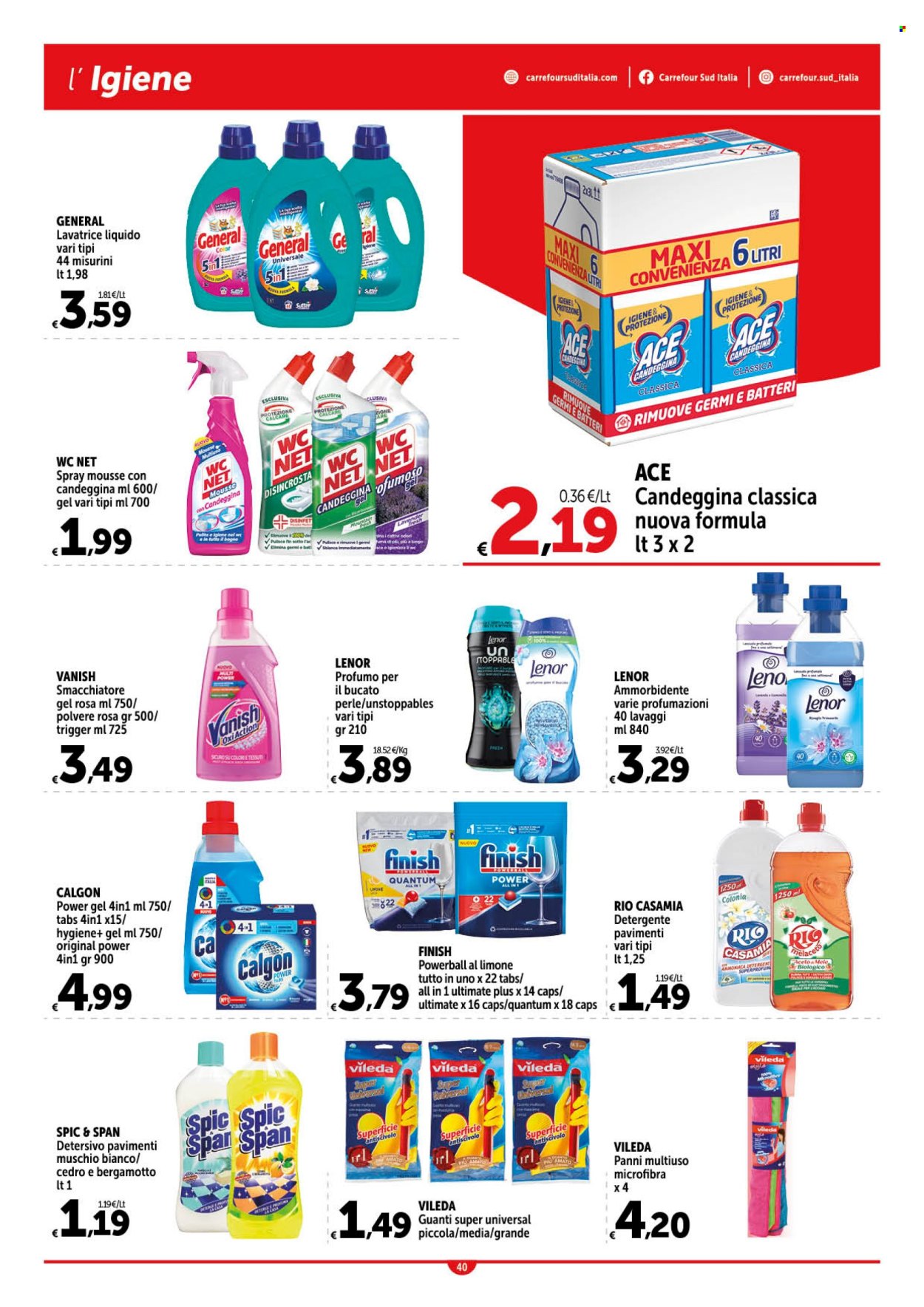 Volantino Carrefour - 1/2/2024 - 10/2/2024. Pagina 40