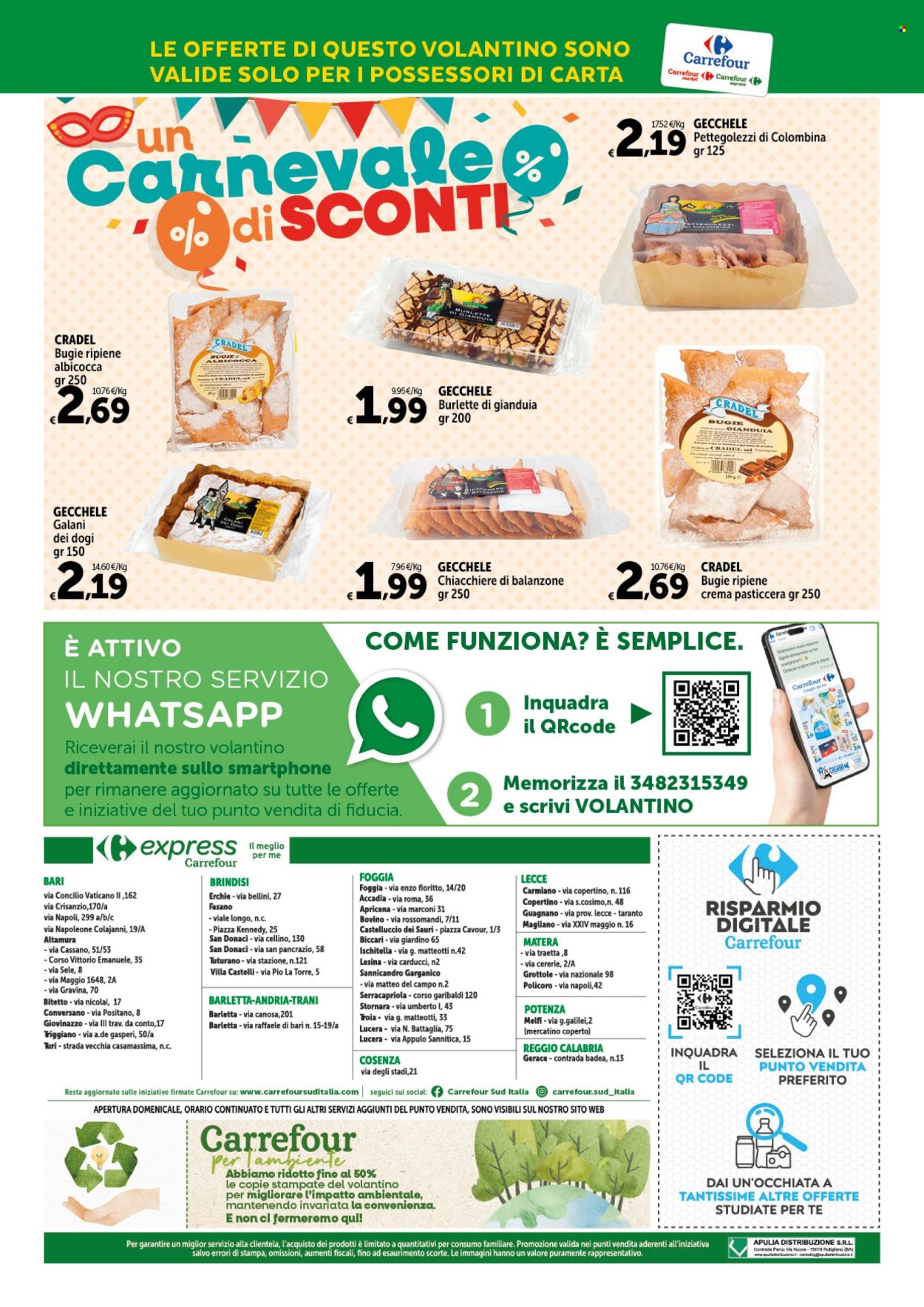 Volantino Carrefour - 1/2/2024 - 14/2/2024. Pagina 16
