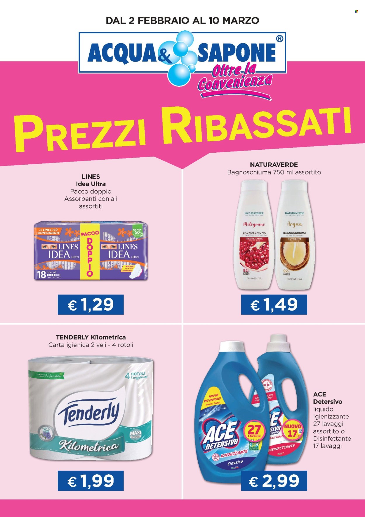 Volantino Acqua & Sapone - 2/2/2024 - 10/12/2024. Pagina 1
