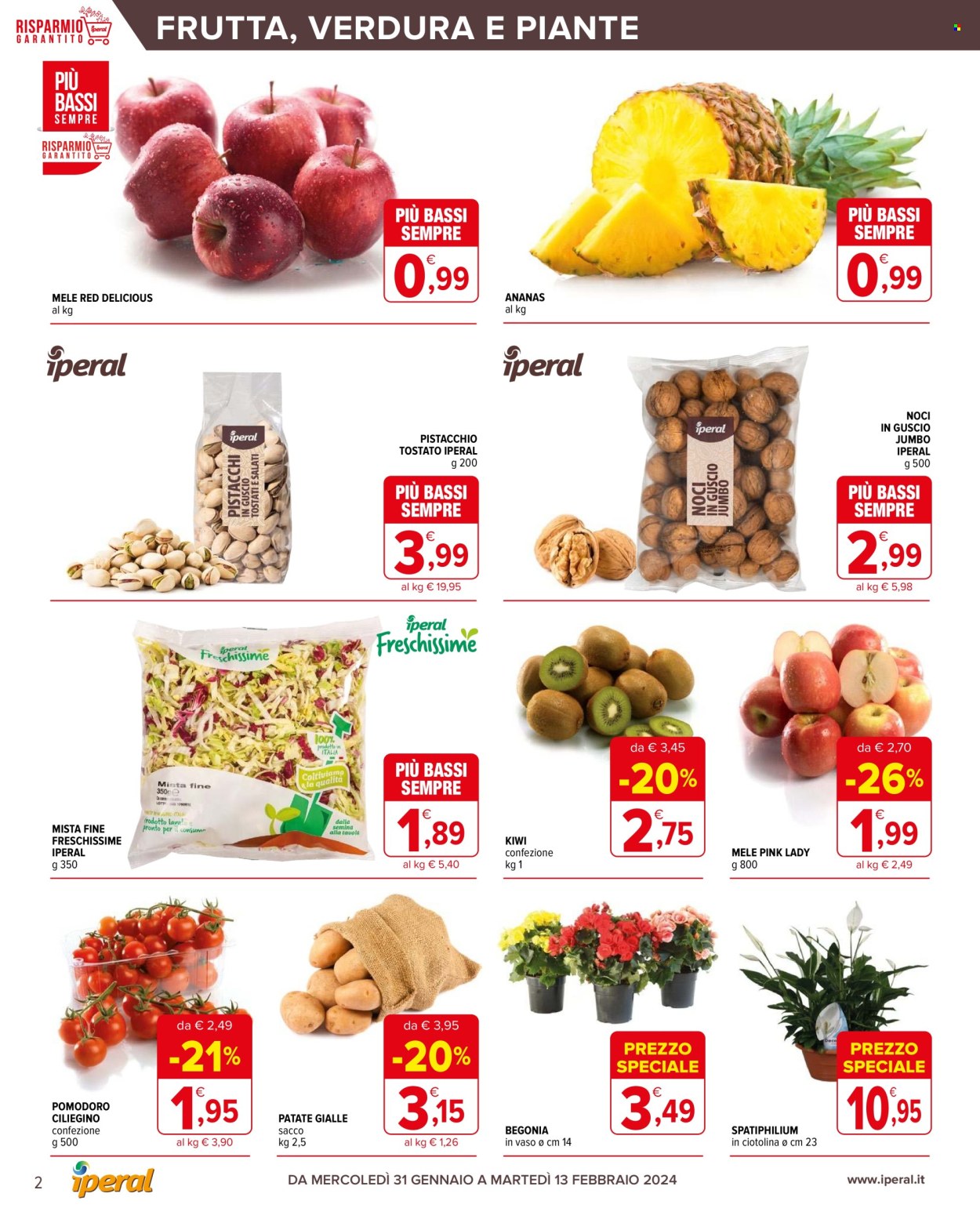 Volantino Iperal - 31/1/2024 - 13/2/2024. Pagina 2
