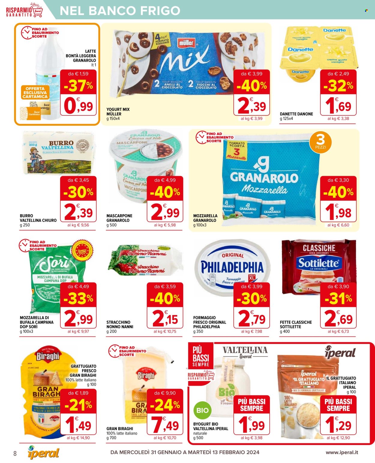 Volantino Iperal - 31/1/2024 - 13/2/2024. Pagina 8