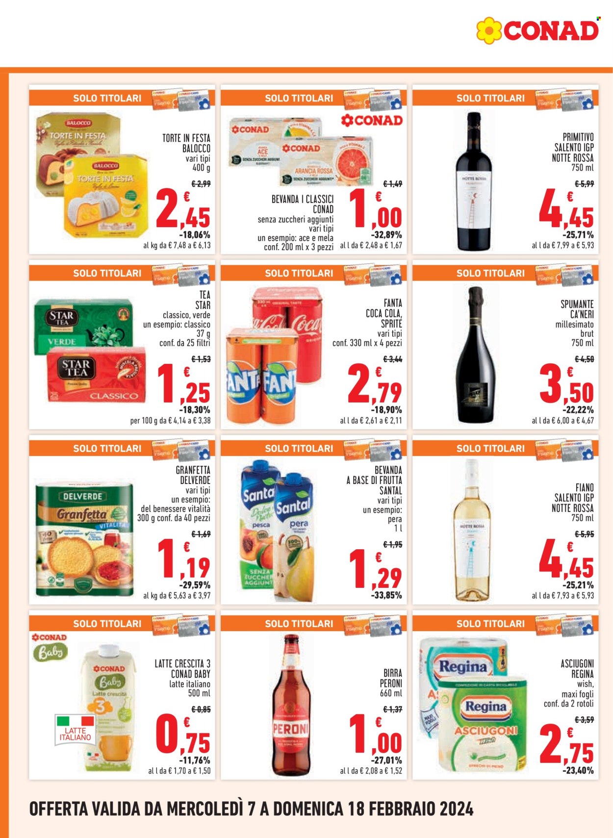 Volantino Conad City - 7/2/2024 - 18/2/2024. Pagina 14