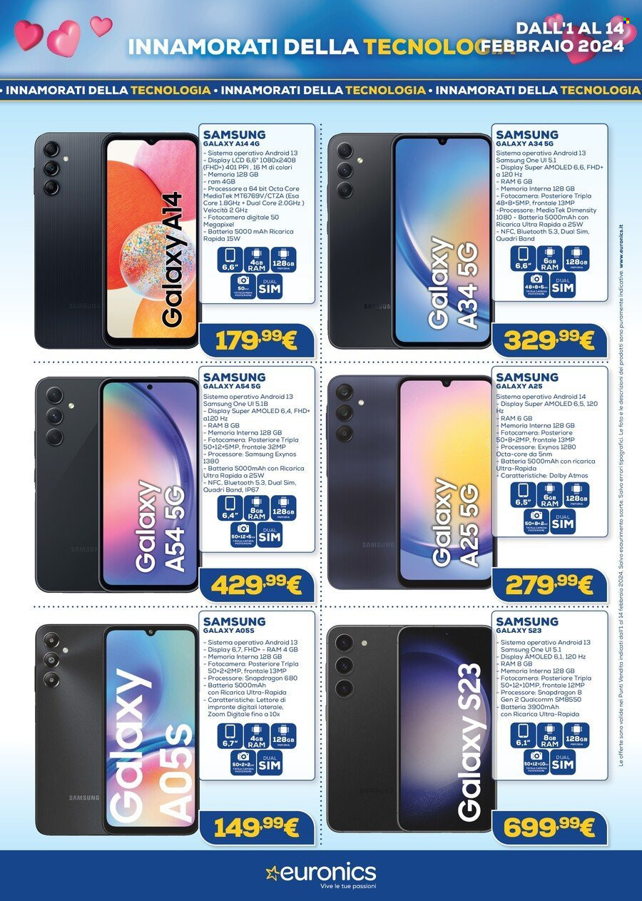 Volantino Euronics - 1/2/2024 - 14/2/2024. Pagina 13