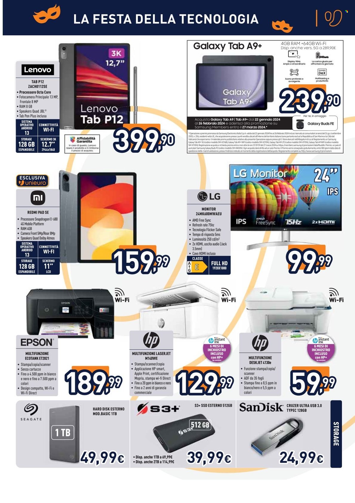 Volantino Unieuro - 1/2/2024 - 14/2/2024. Pagina 9