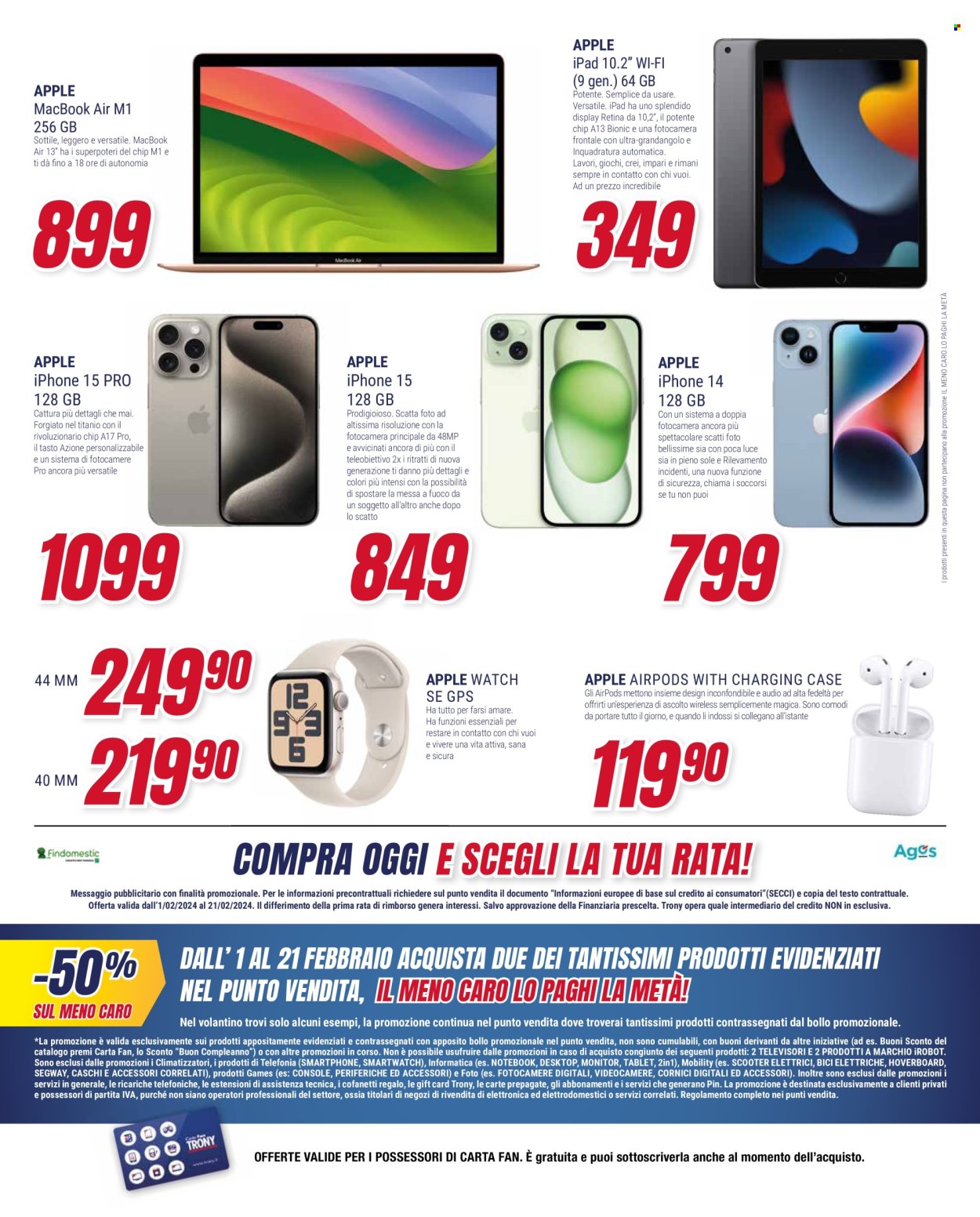 Volantino Trony - 1/2/2024 - 21/2/2024. Pagina 25