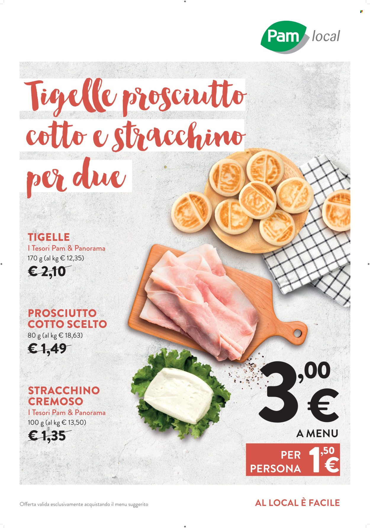 Volantino Pam local. Pagina 1