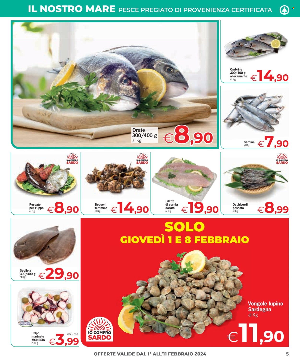 Volantino Eurospar - 1/2/2024 - 11/2/2024. Pagina 5