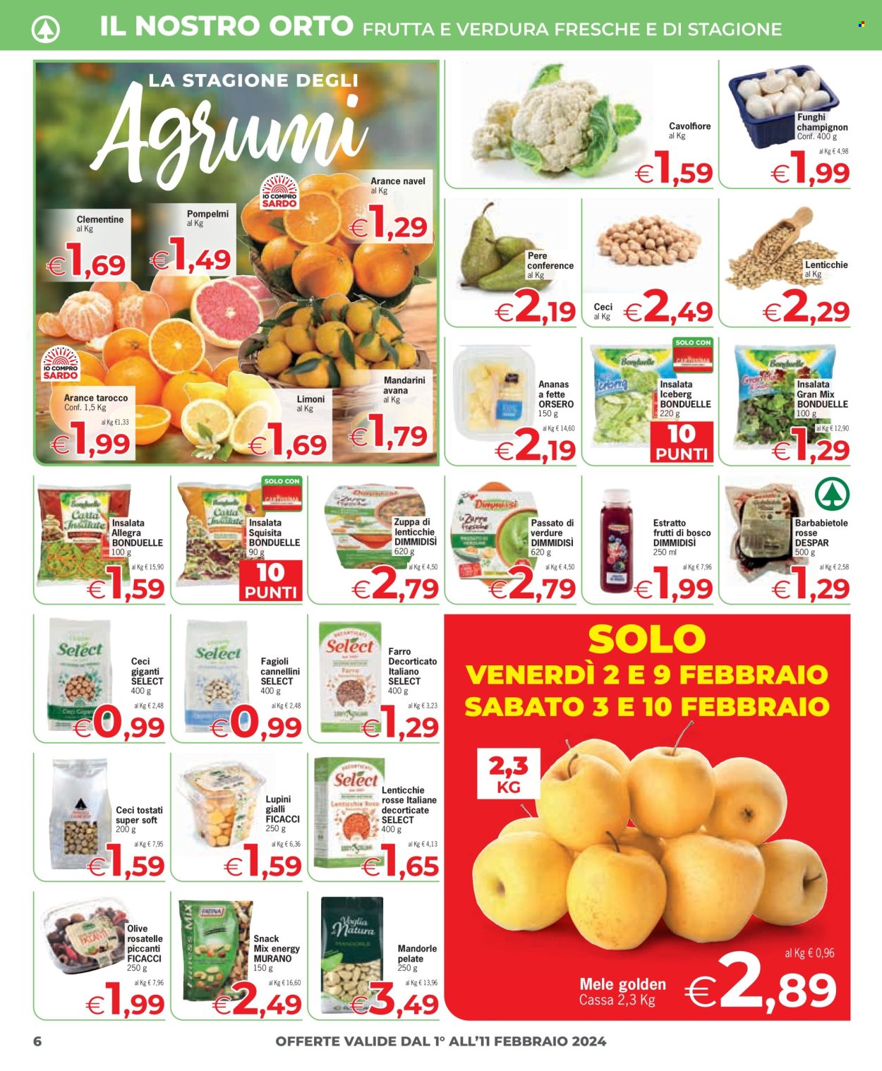 Volantino Eurospar - 1/2/2024 - 11/2/2024. Pagina 6