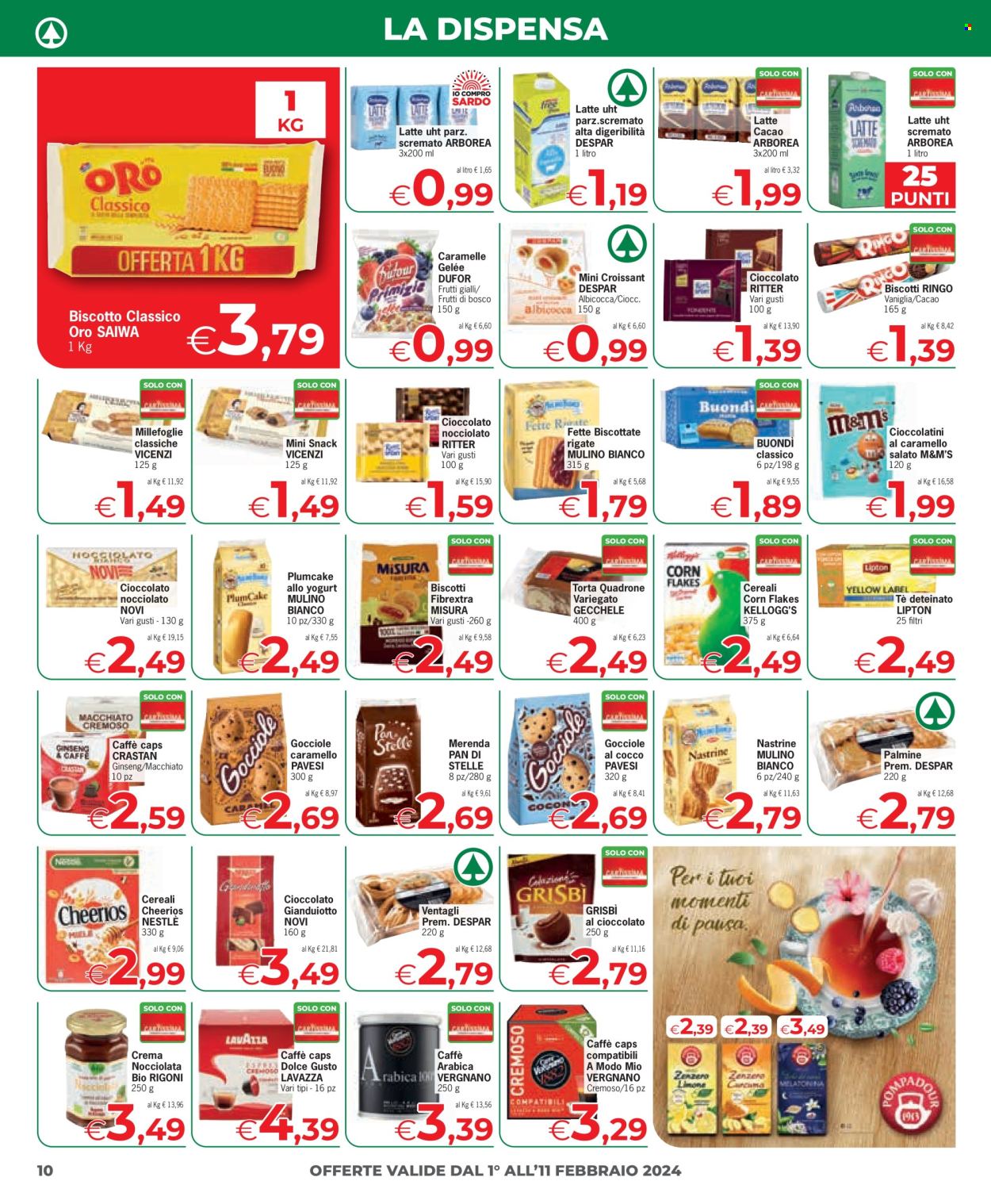 Volantino Eurospar - 1/2/2024 - 11/2/2024. Pagina 10