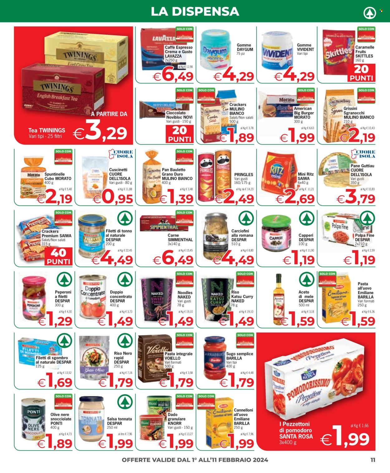 Volantino Eurospar - 1/2/2024 - 11/2/2024. Pagina 11