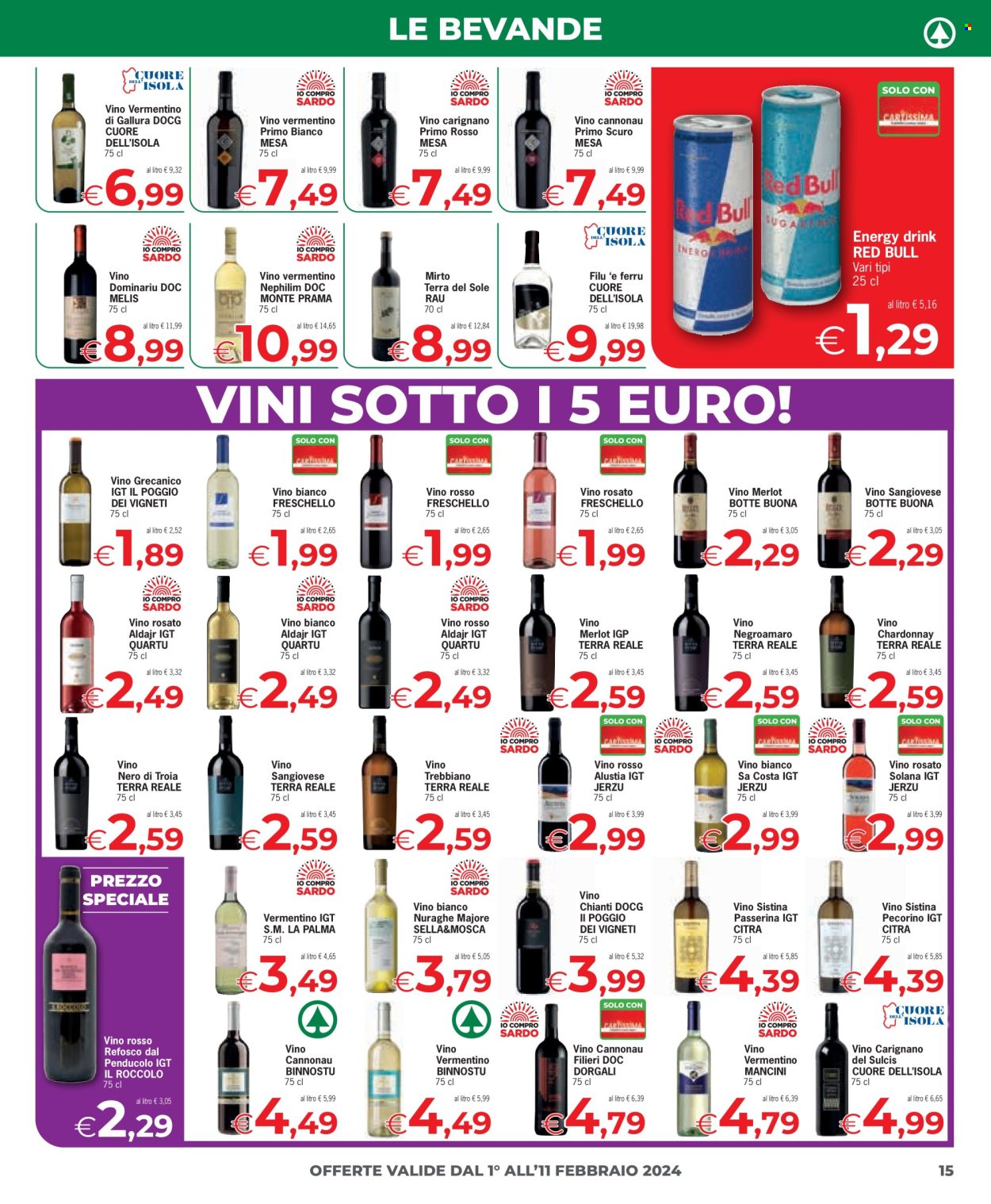 Volantino Eurospar - 1/2/2024 - 11/2/2024. Pagina 15