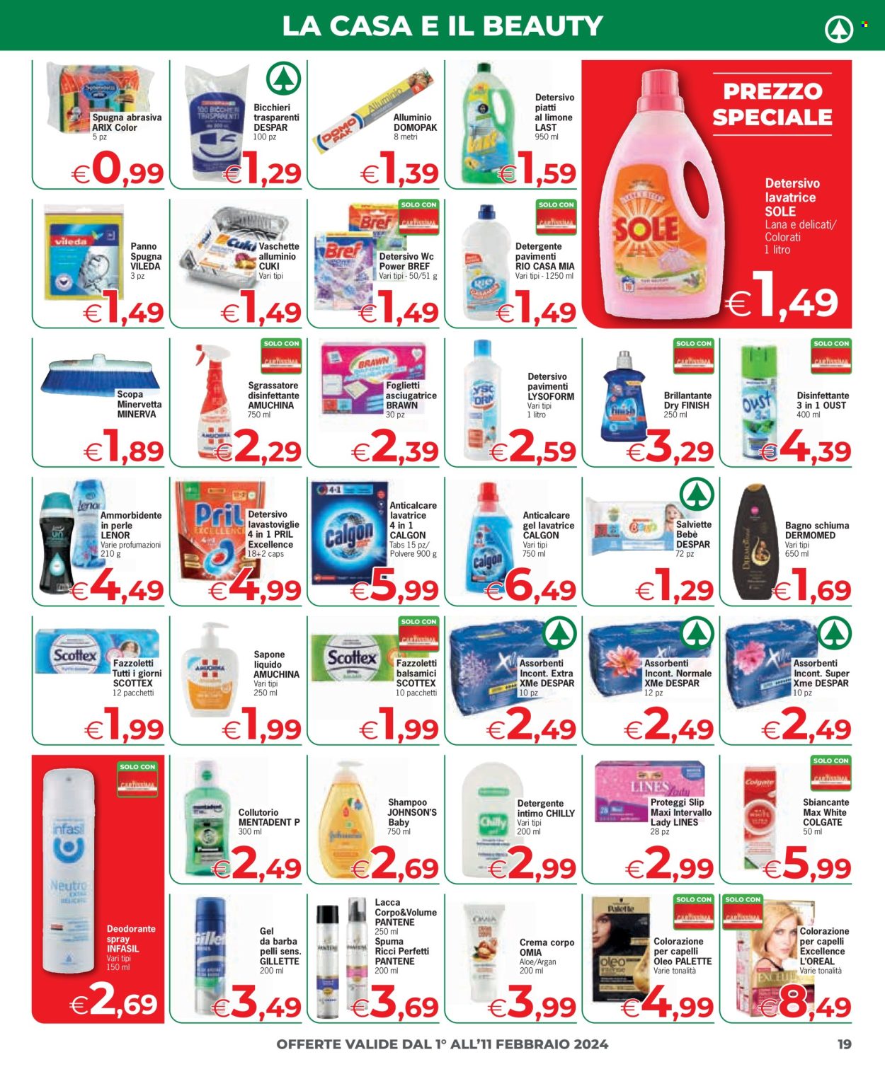 Volantino Eurospar - 1/2/2024 - 11/2/2024. Pagina 19