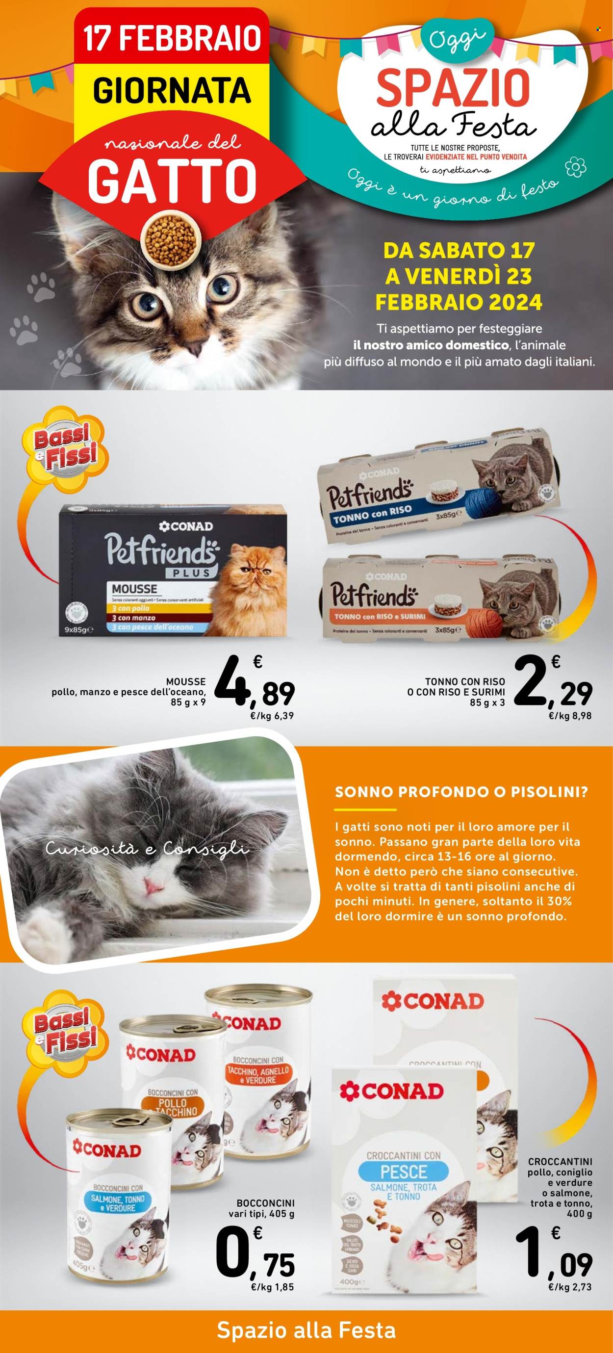 Volantino Spazio Conad - 17/2/2024 - 23/2/2024. Pagina 1