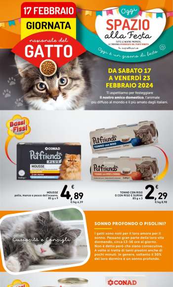 Volantino Spazio Conad - 17/2/2024 - 23/2/2024.