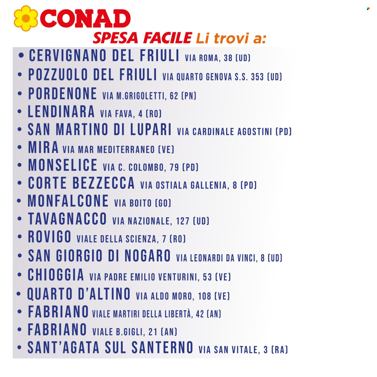 Volantino Spesa Facile Conad - 1/2/2024 - 29/2/2024. Pagina 8
