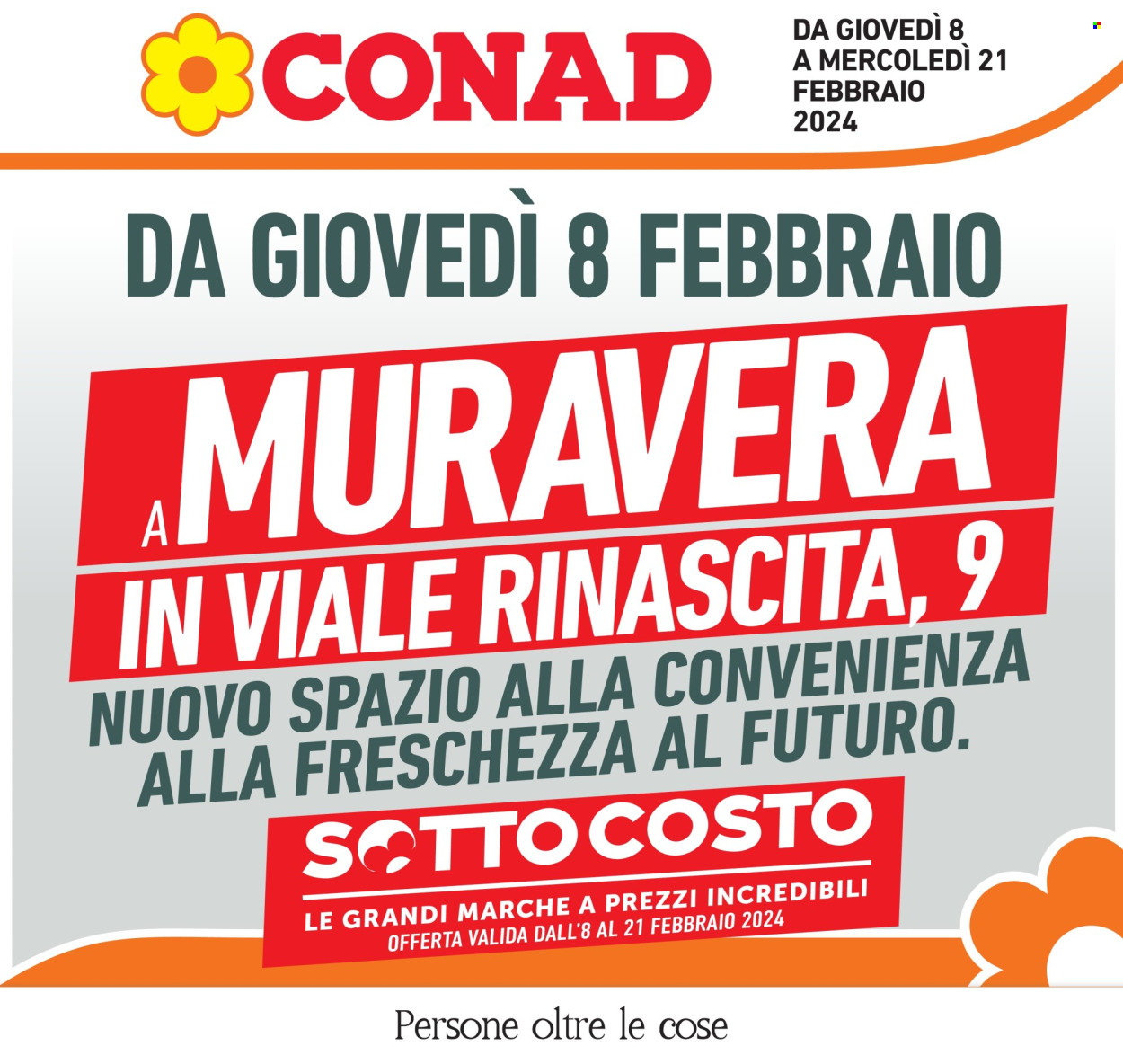 Leták Conad City - 8.2.2024 - 21.2.2024. Strana 1