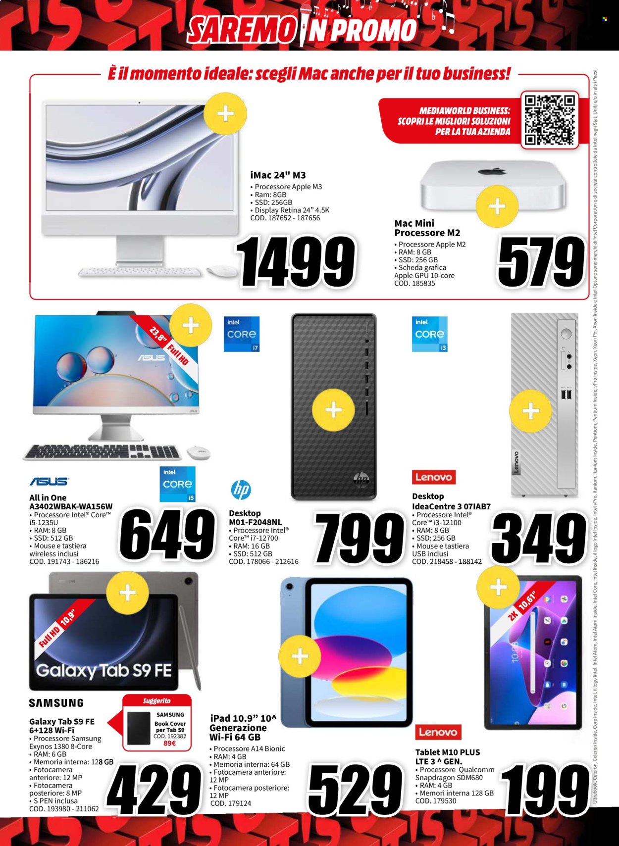 Volantino MediaWorld - 5/2/2024 - 11/2/2024. Pagina 18