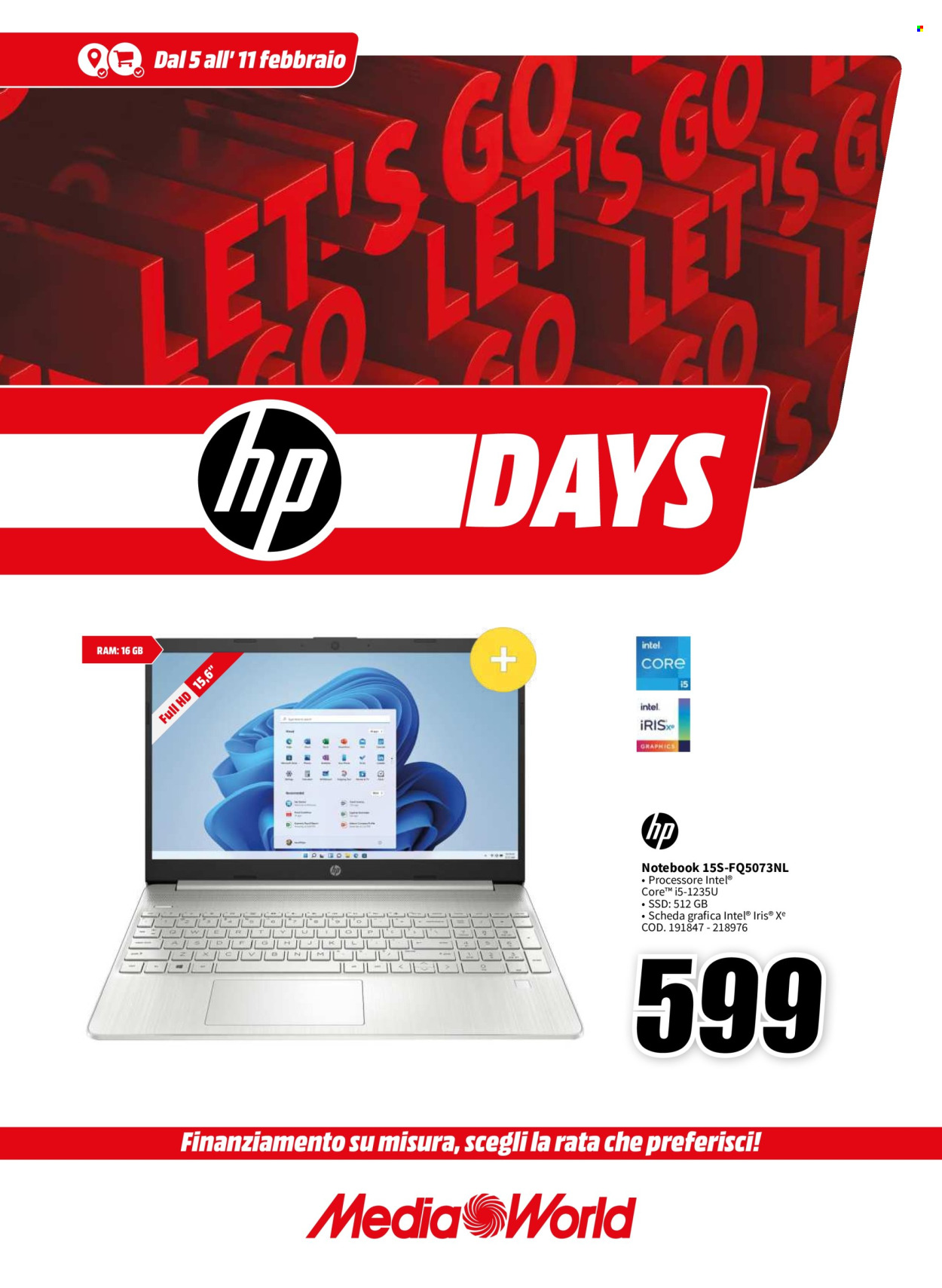 Volantino MediaWorld - 5/2/2024 - 11/2/2024. Pagina 1
