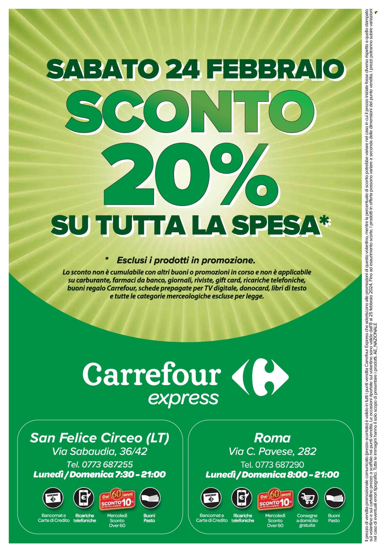 Volantino Carrefour - 8/2/2024 - 25/2/2024. Pagina 12