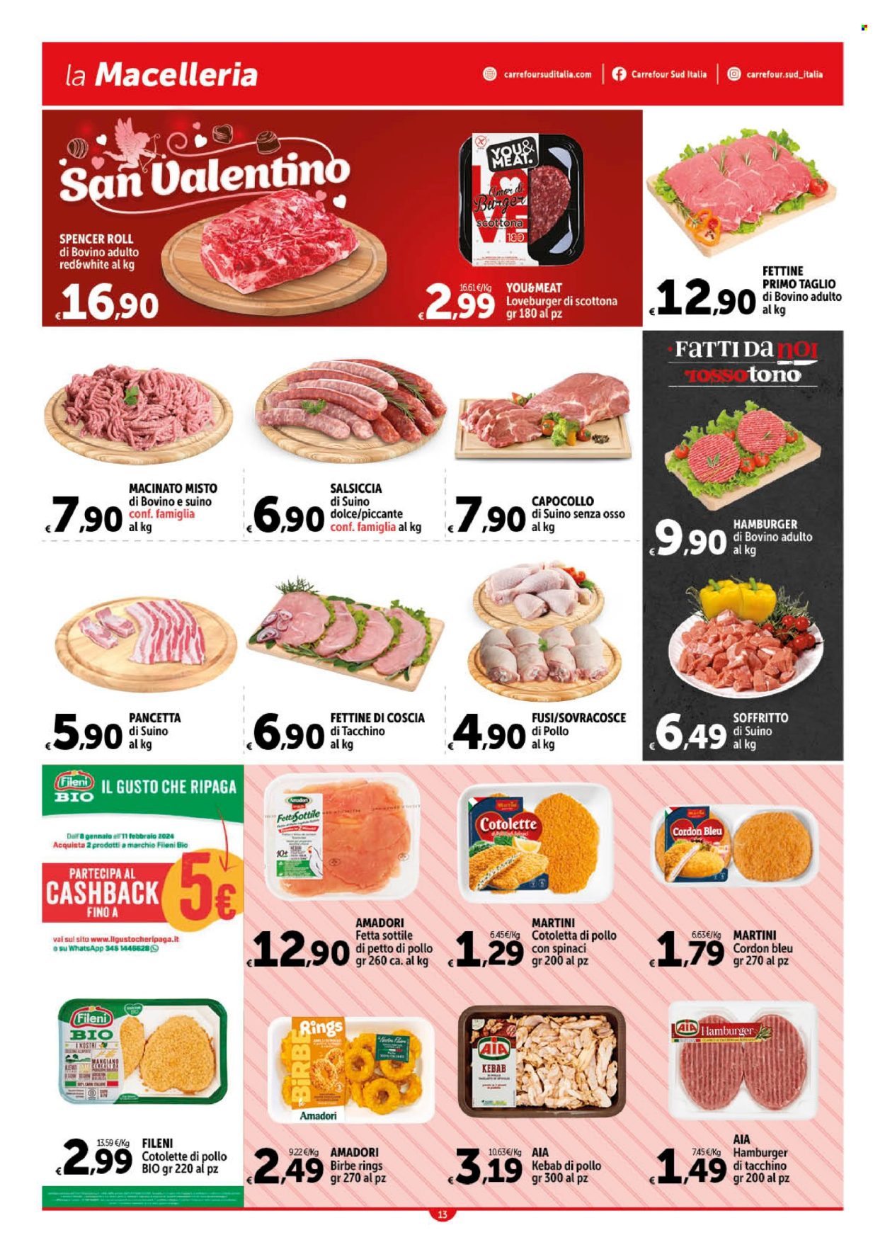 Volantino Carrefour - 1/2/2024 - 10/2/2024. Pagina 13