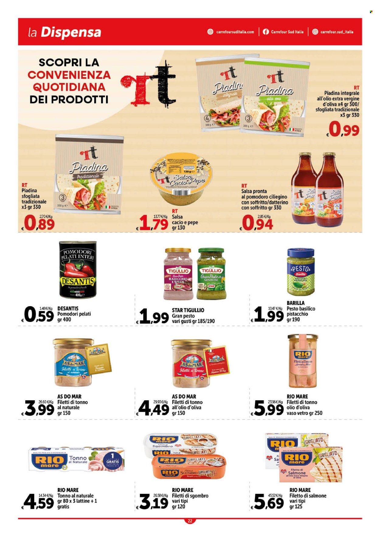 Volantino Carrefour - 1/2/2024 - 10/2/2024. Pagina 22