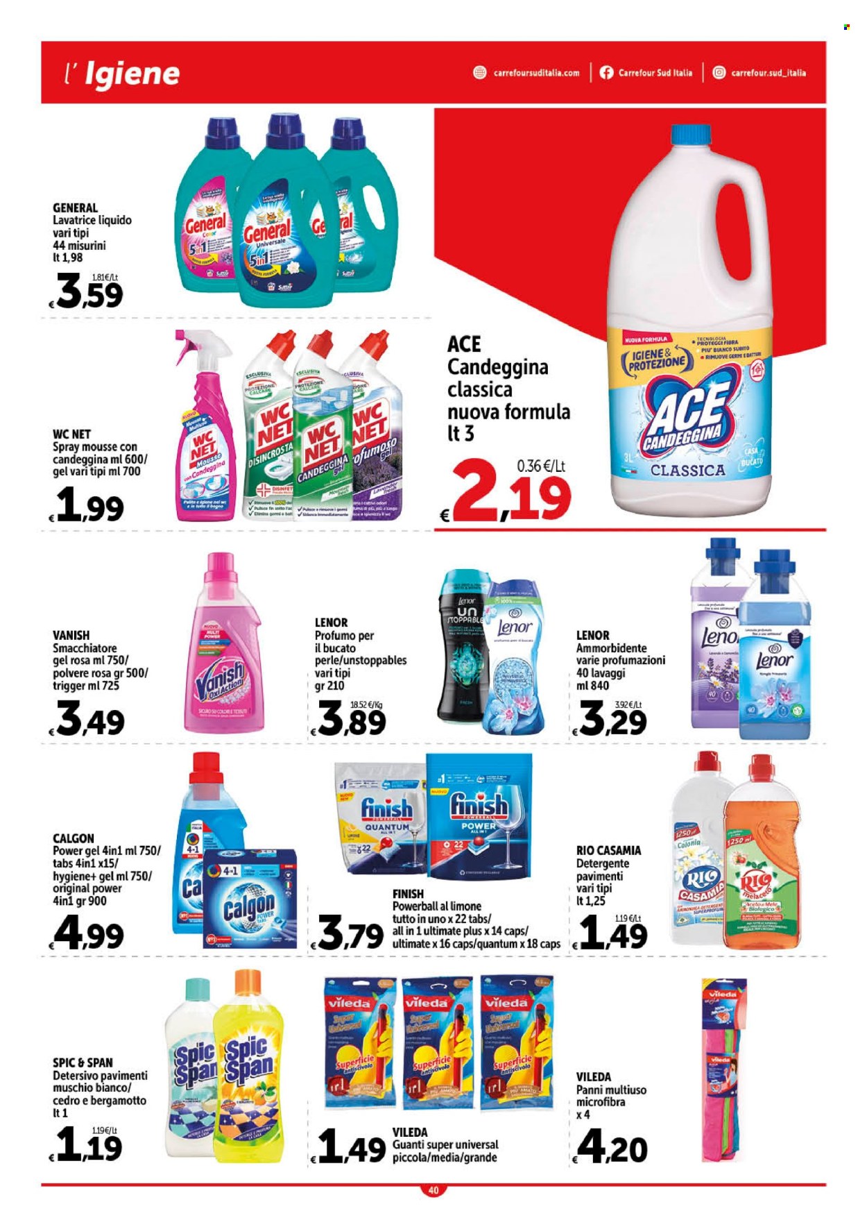 Volantino Carrefour - 1/2/2024 - 10/2/2024. Pagina 40