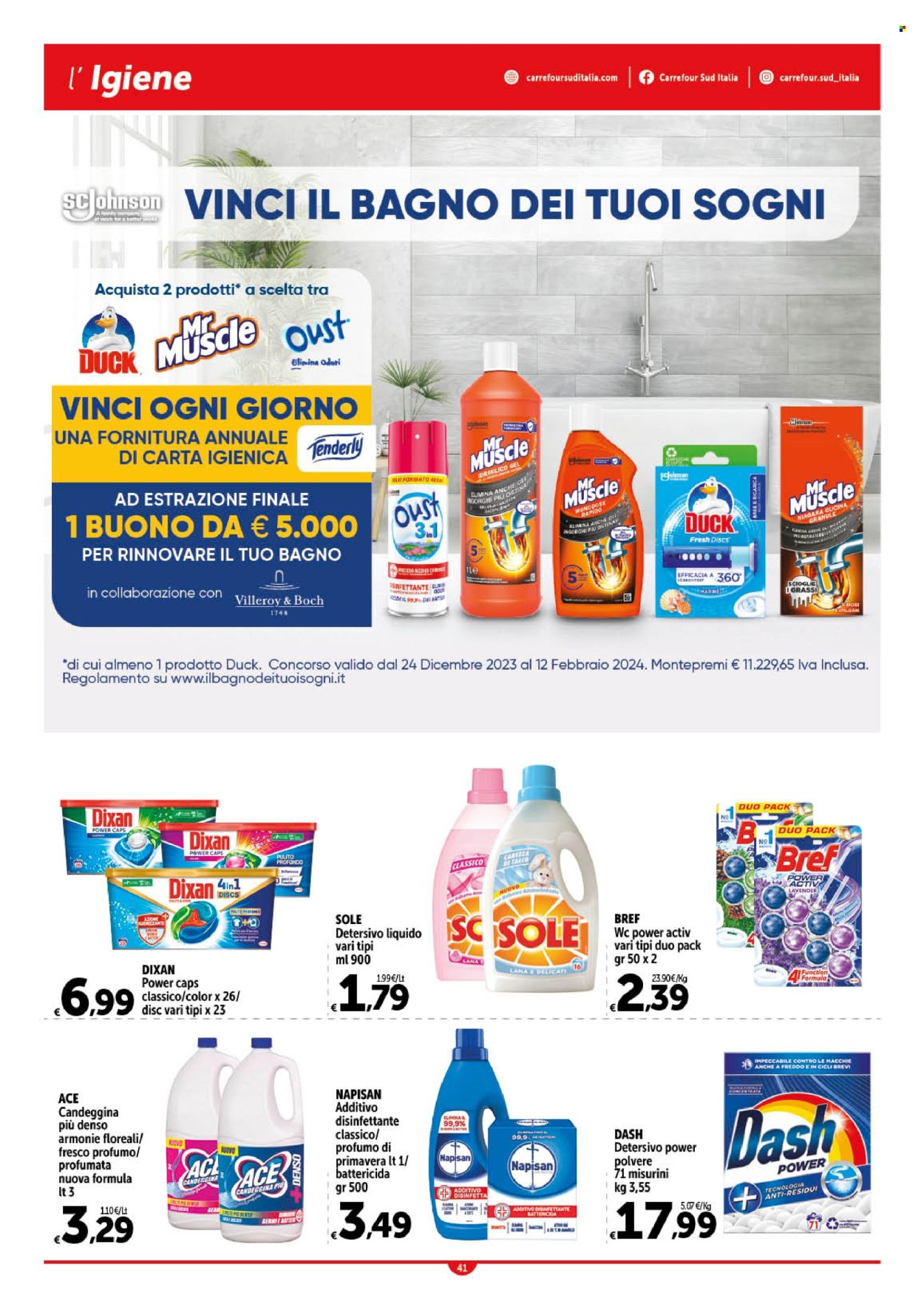Volantino Carrefour - 1/2/2024 - 10/2/2024. Pagina 41