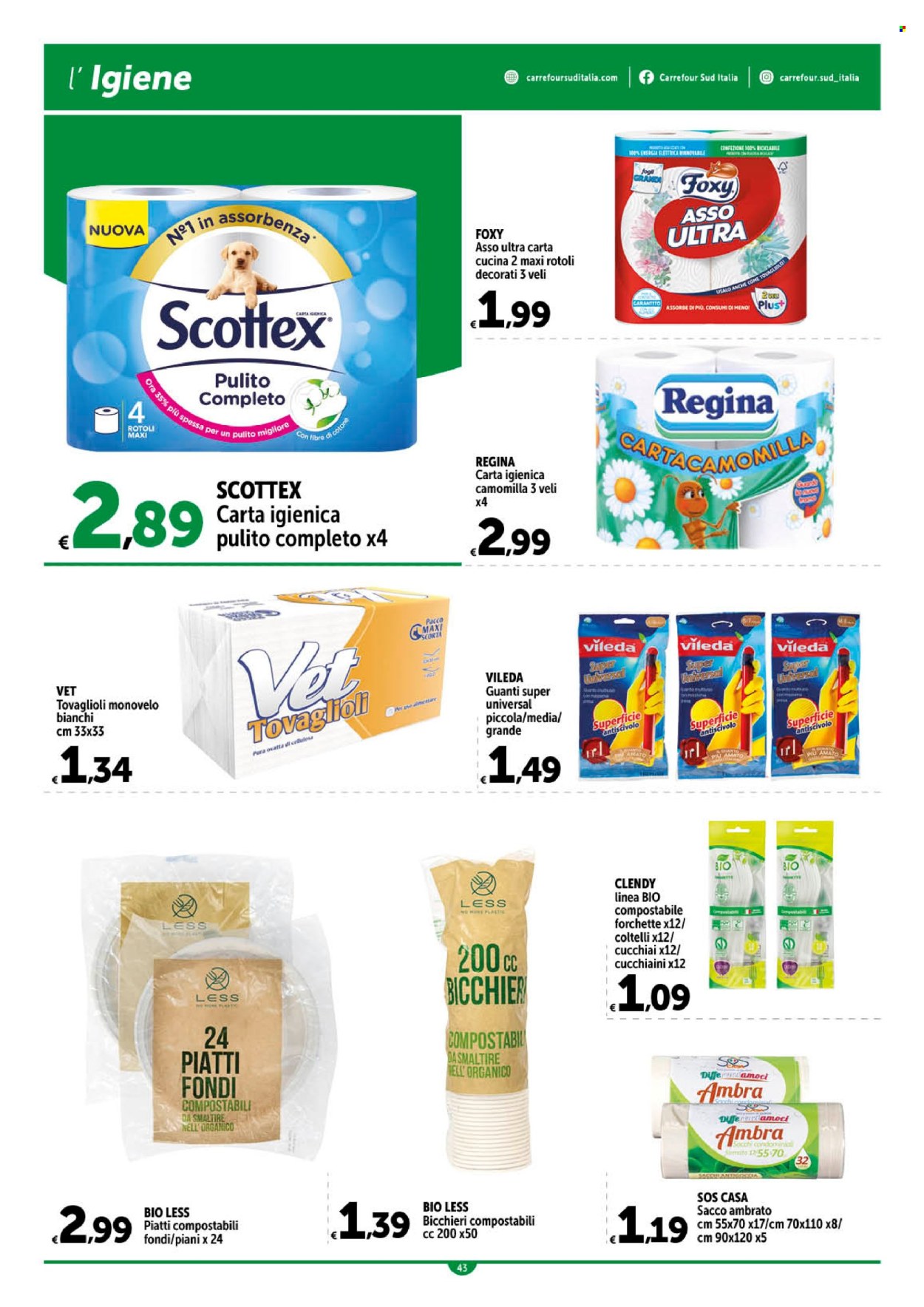 Volantino Carrefour - 1/2/2024 - 14/2/2024. Pagina 43