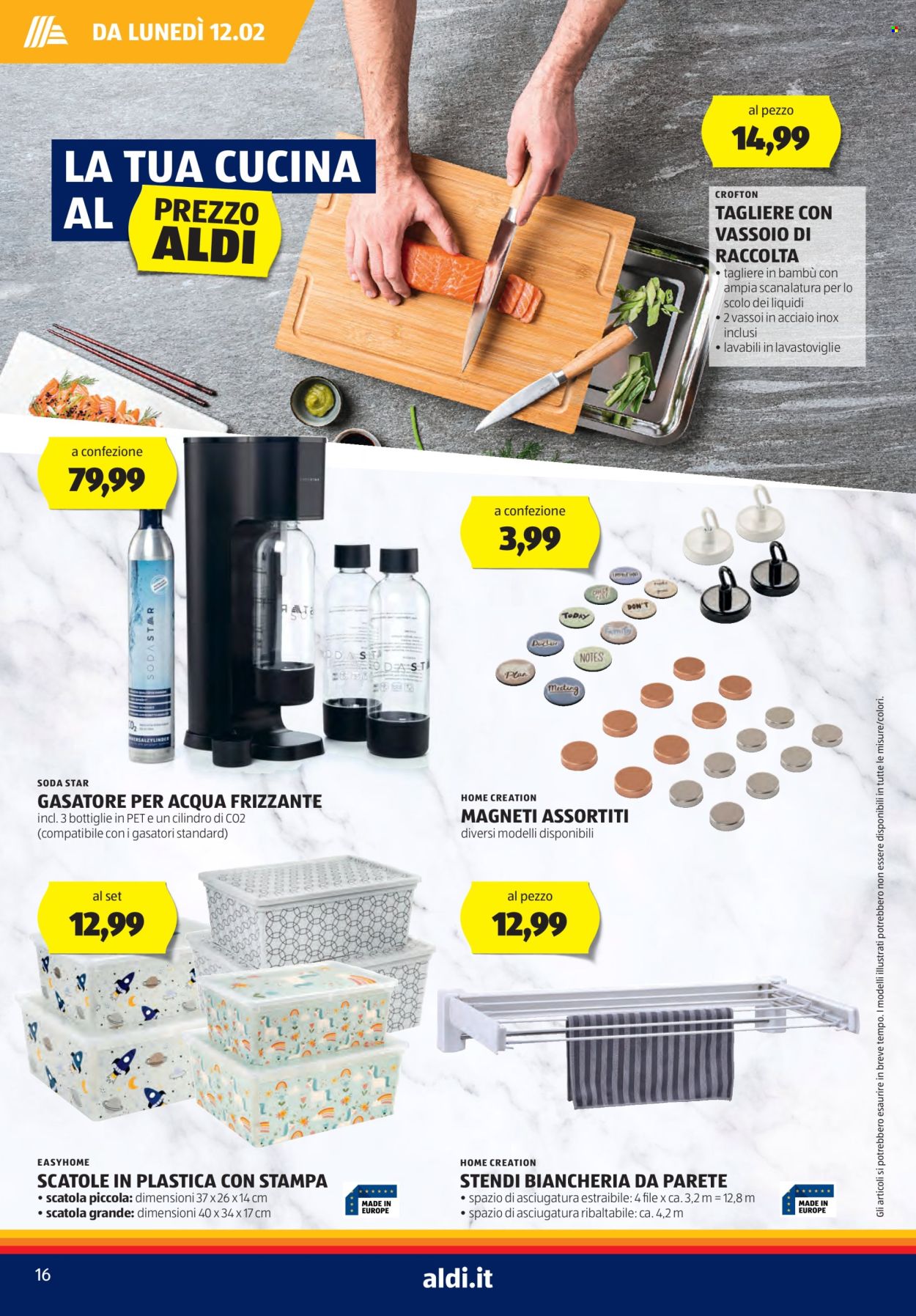 Volantino Aldi - 12/2/2024 - 18/2/2024. Pagina 16