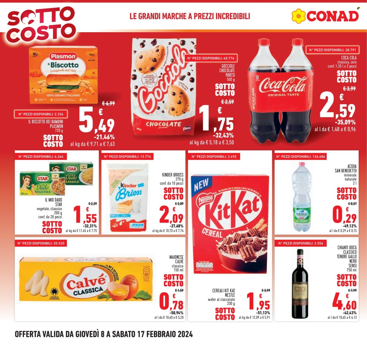 Volantino Conad - 8/2/2024 - 17/2/2024. Pagina 4
