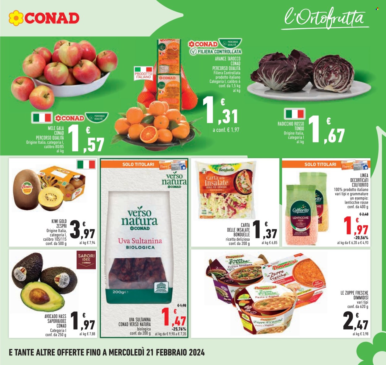 Volantino Conad - 8/2/2024 - 17/2/2024. Pagina 7