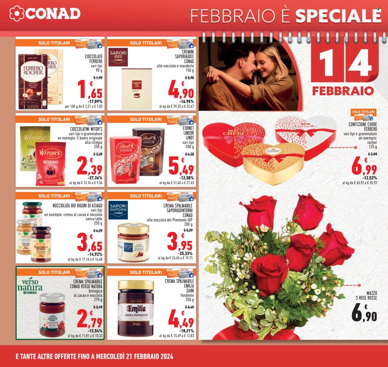 Volantino Conad - 8/2/2024 - 17/2/2024. Pagina 16