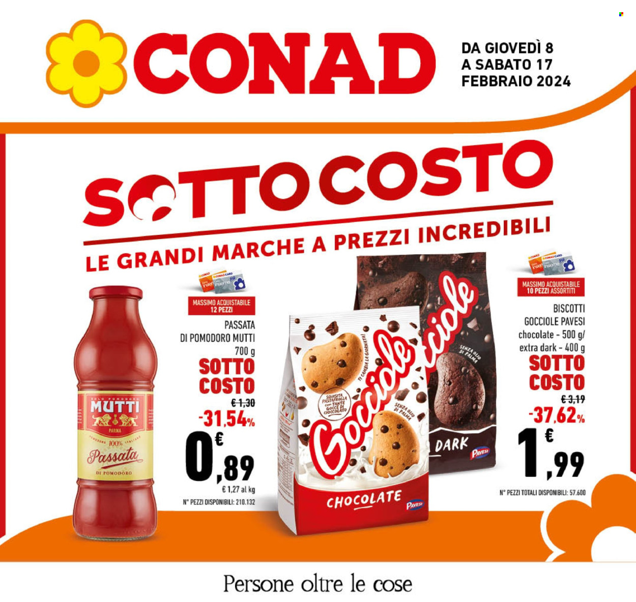 Leták Conad - 8.2.2024 - 17.2.2024. Strana 1