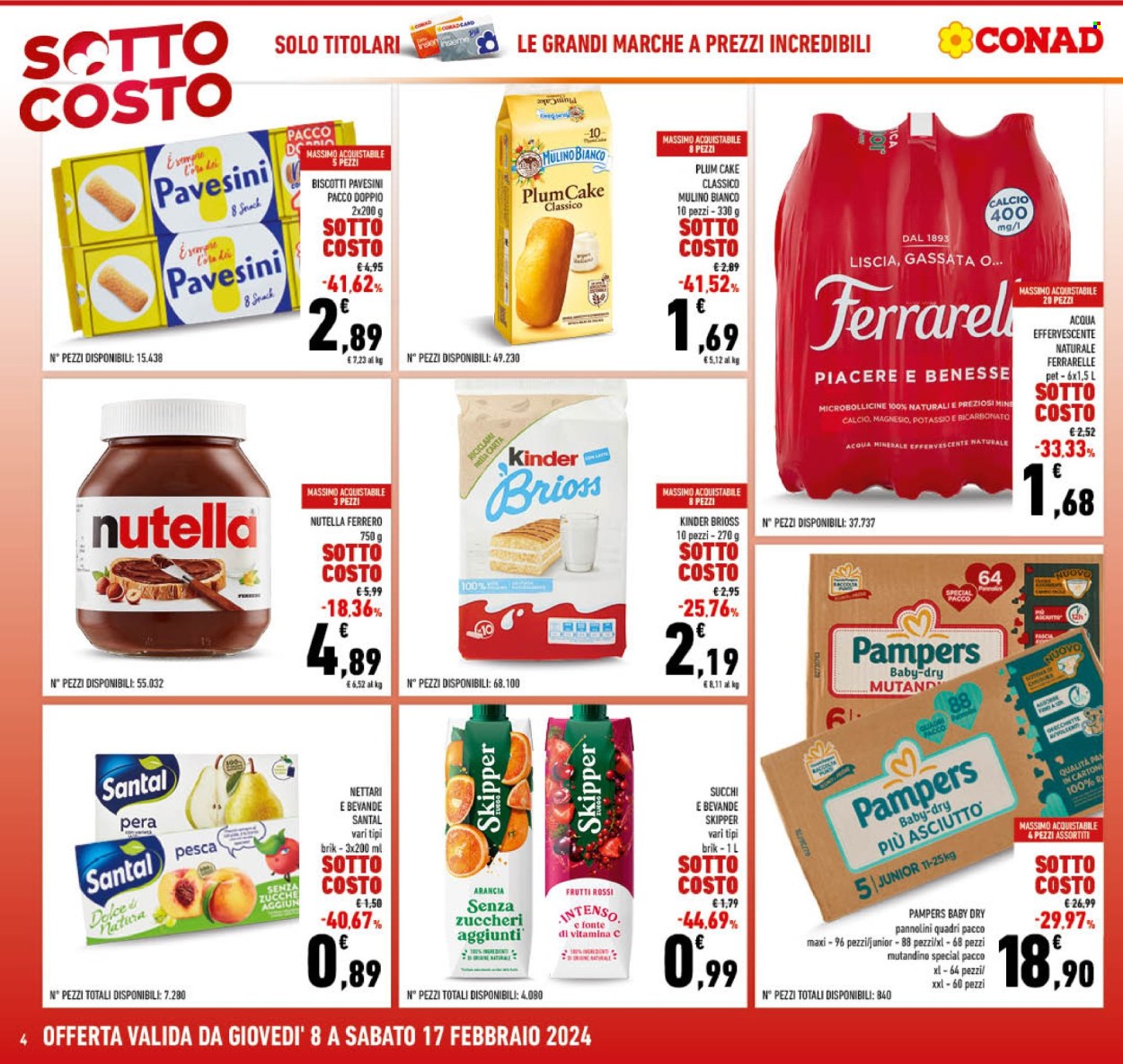 Volantino Conad - 8/2/2024 - 17/2/2024. Pagina 4
