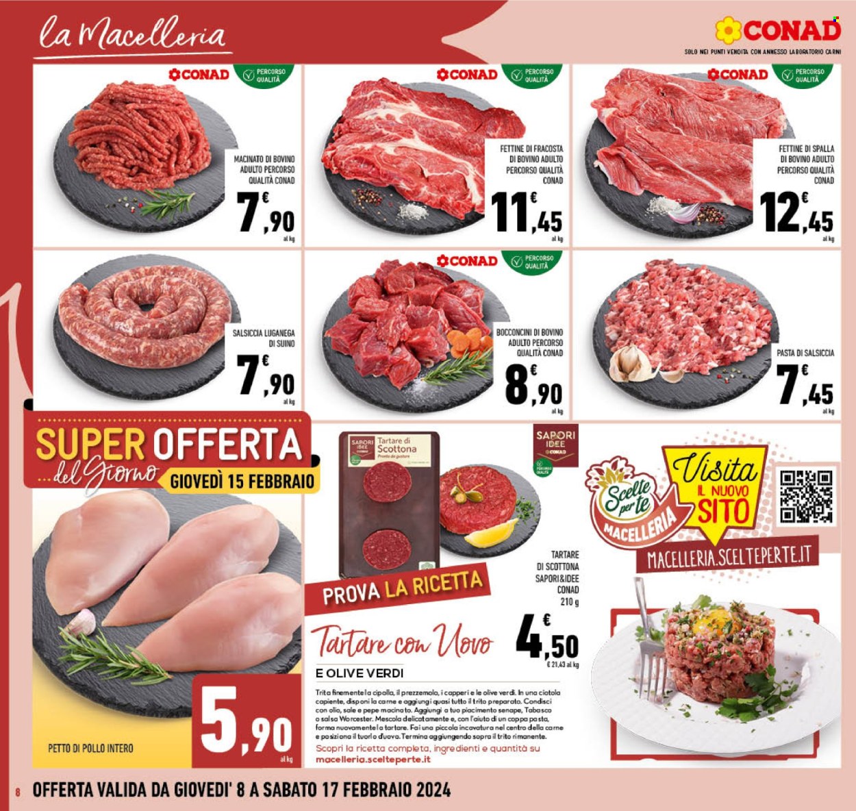 Volantino Conad - 8/2/2024 - 17/2/2024. Pagina 8