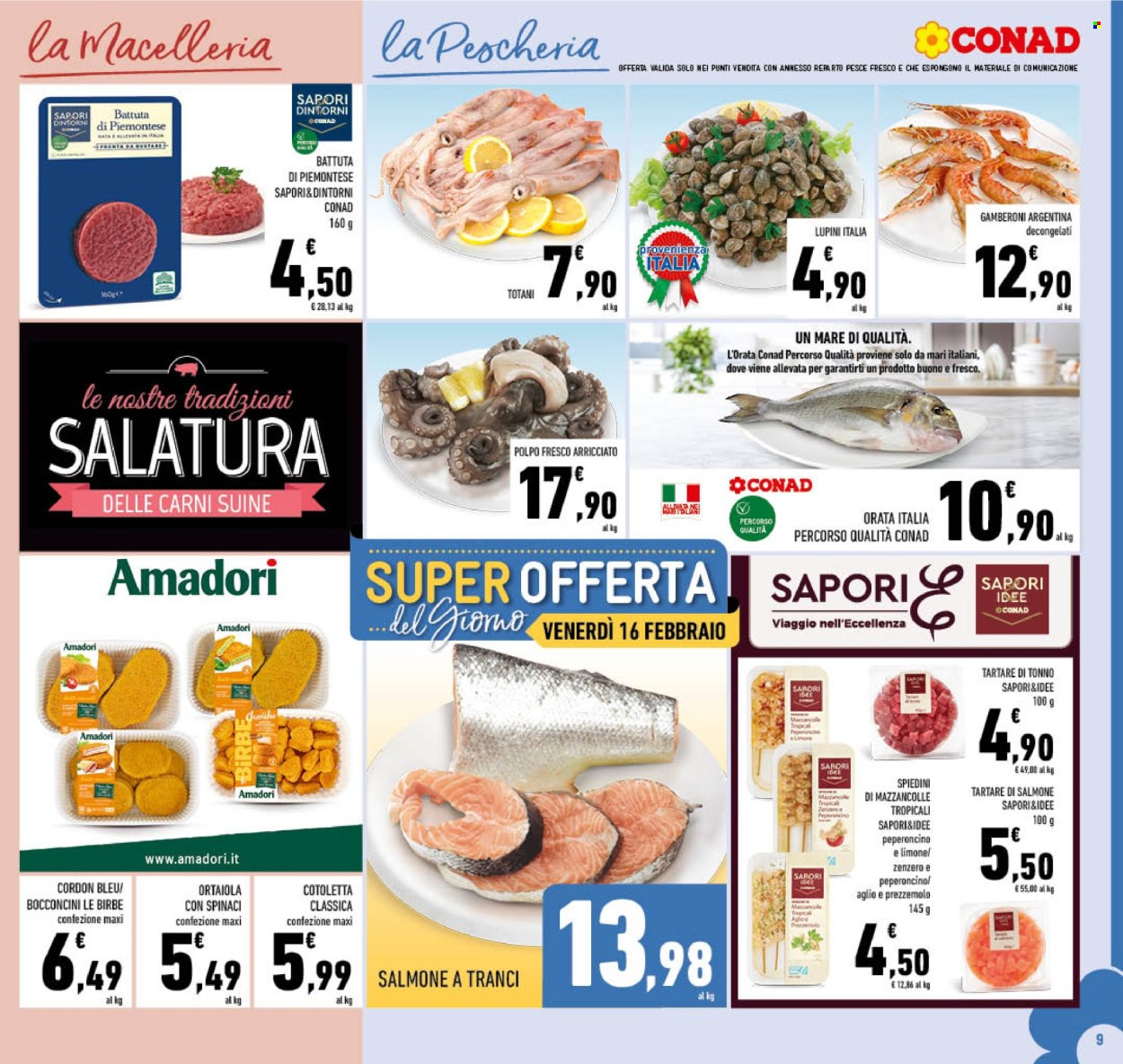 Leták Conad - 8.2.2024 - 17.2.2024. Strana 9