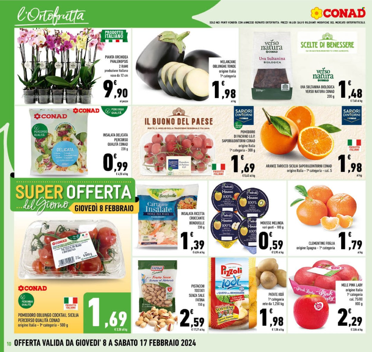 Volantino Conad - 8/2/2024 - 17/2/2024. Pagina 10