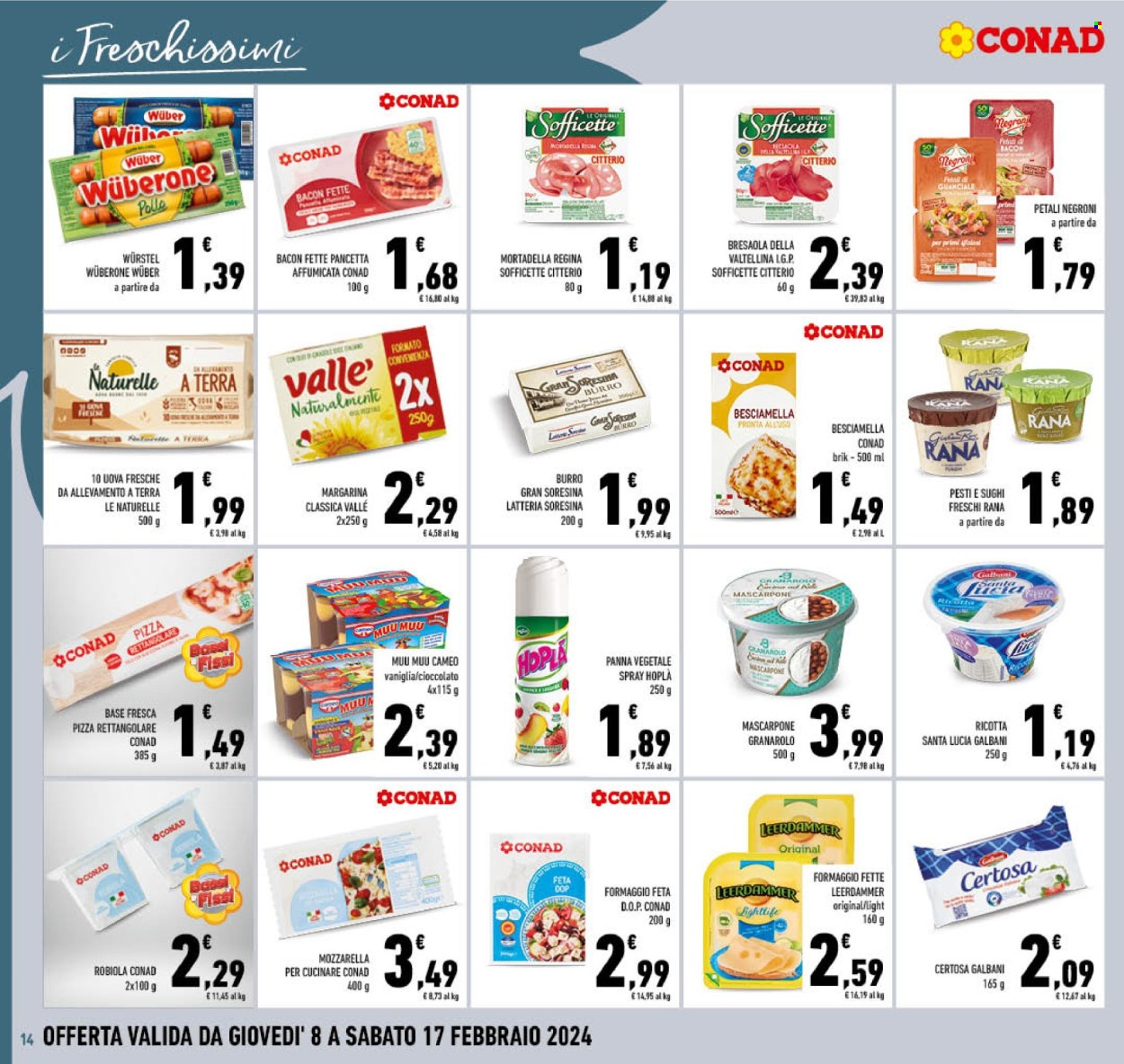 Leták Conad - 8.2.2024 - 17.2.2024. Strana 14