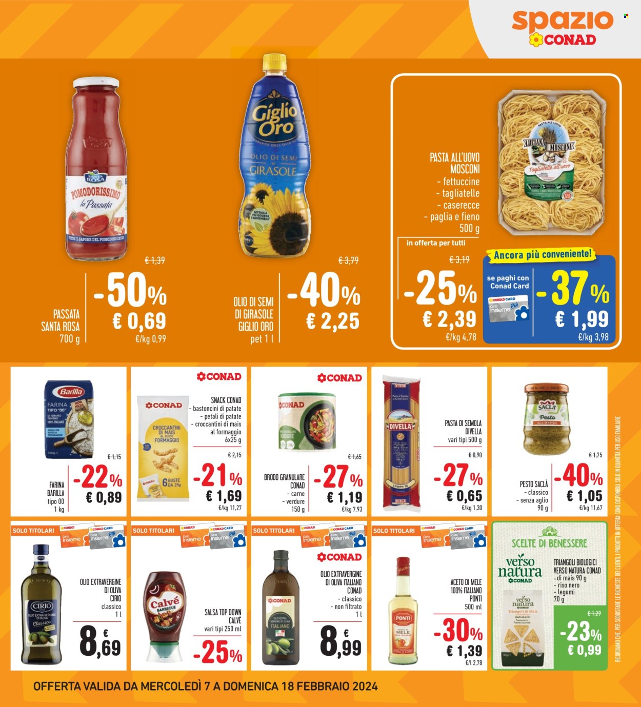 Volantino Spazio Conad - 7/2/2024 - 18/2/2024. Pagina 9