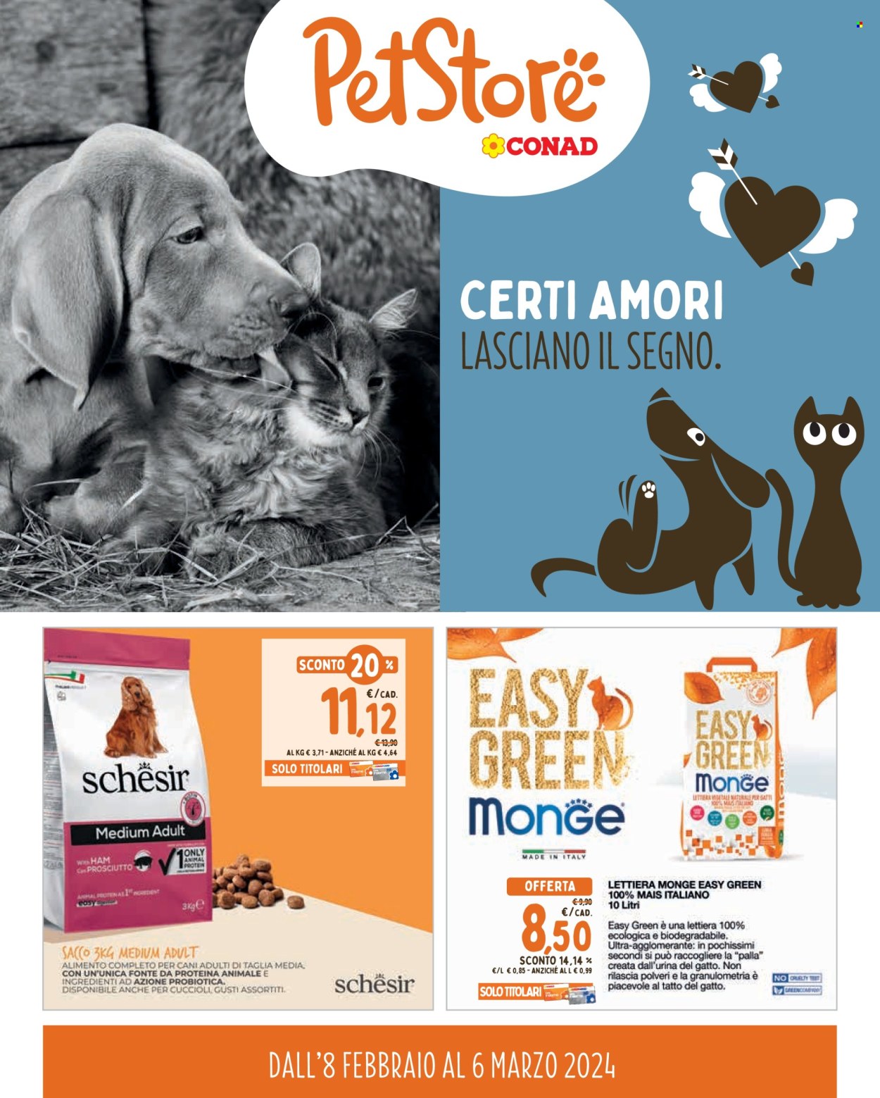 Leták Pet Store Conad - 8.2.2024 - 6.3.2024. Strana 1