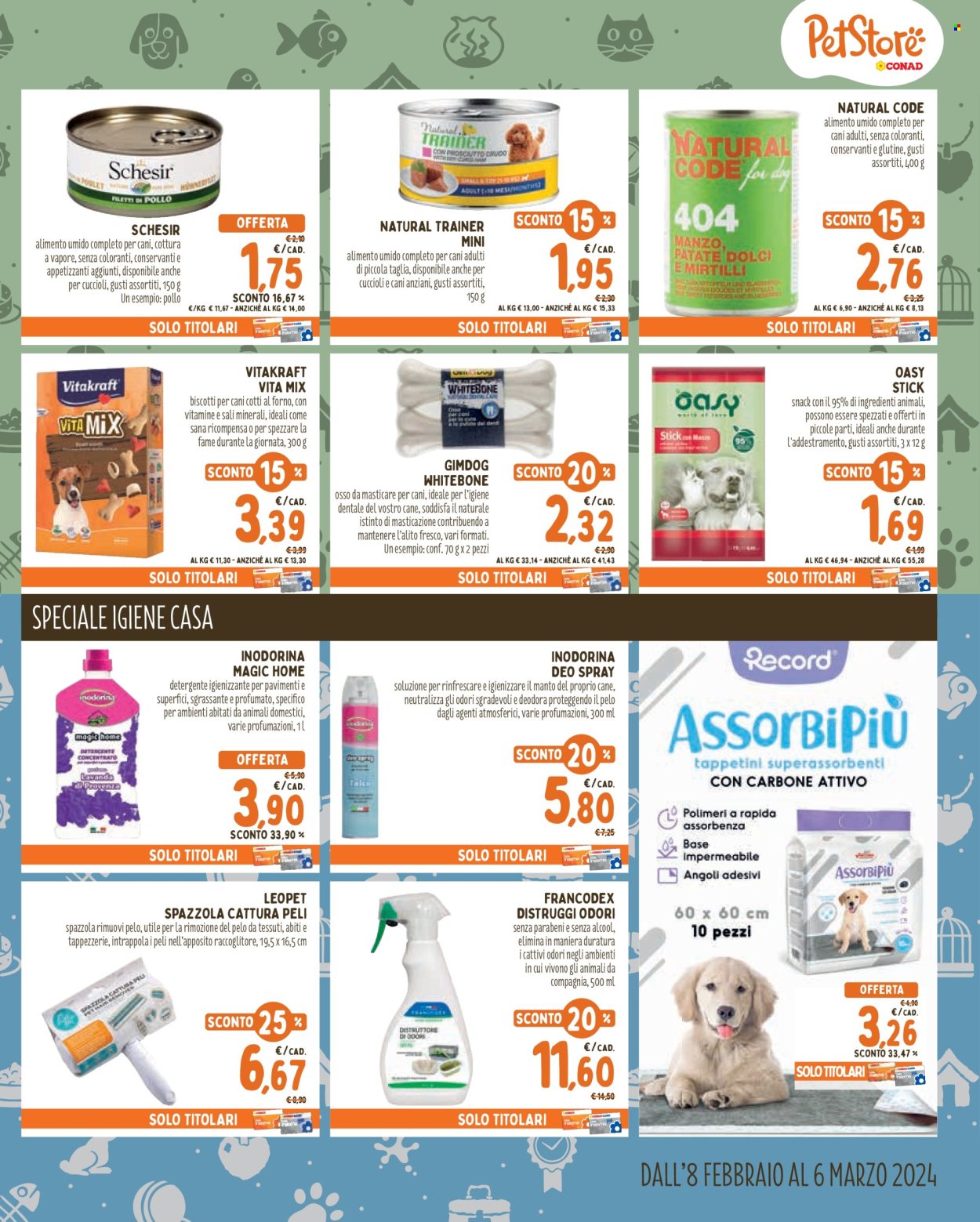 Leták Pet Store Conad - 8.2.2024 - 6.3.2024. Strana 3
