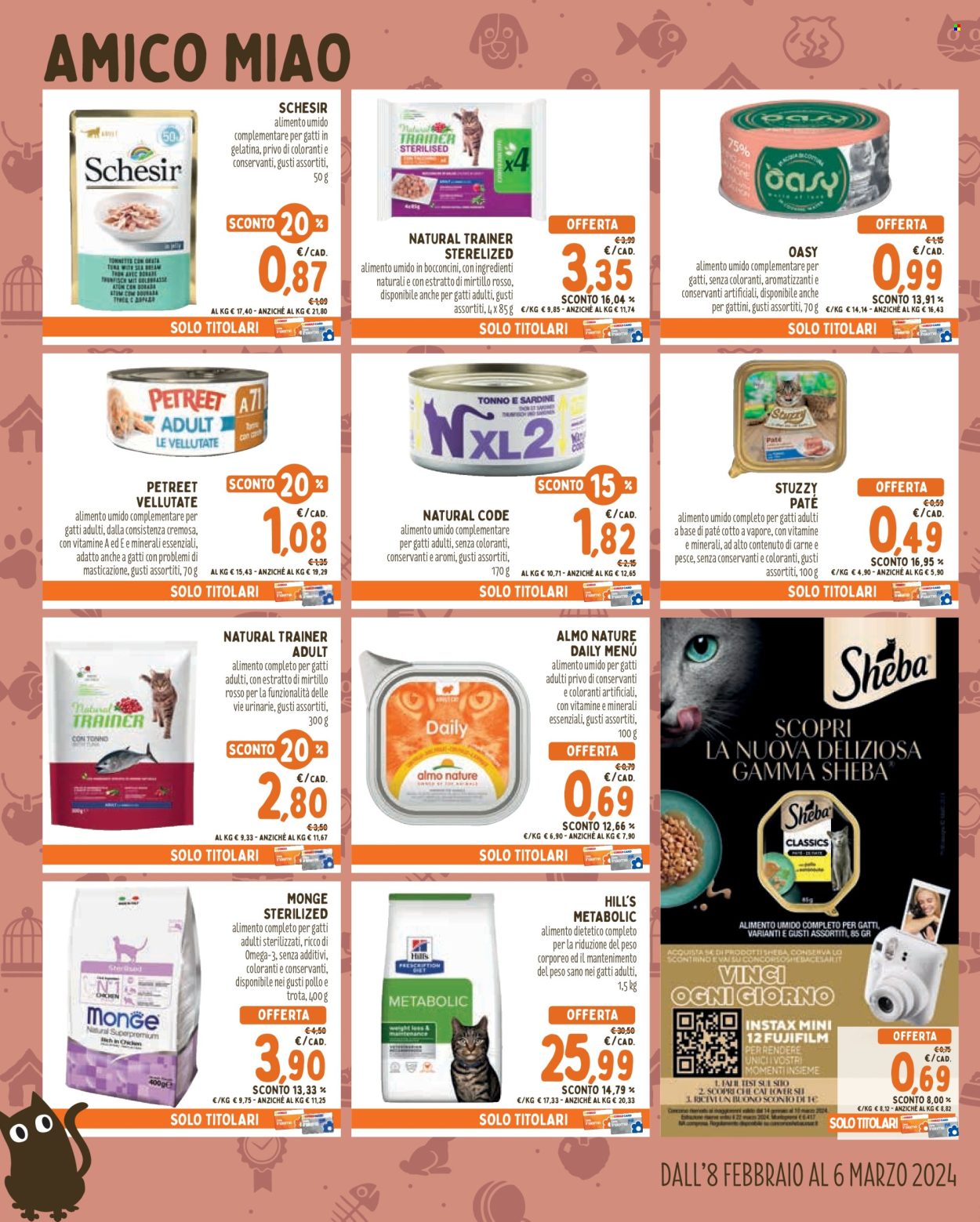Volantino Pet Store Conad - 8/2/2024 - 6/3/2024. Pagina 4
