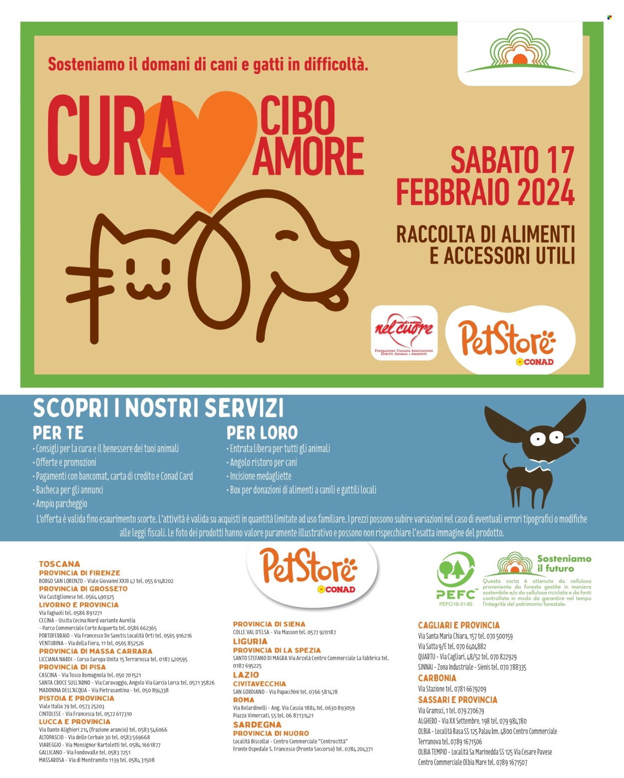 Volantino Pet Store Conad - 8/2/2024 - 6/3/2024. Pagina 8