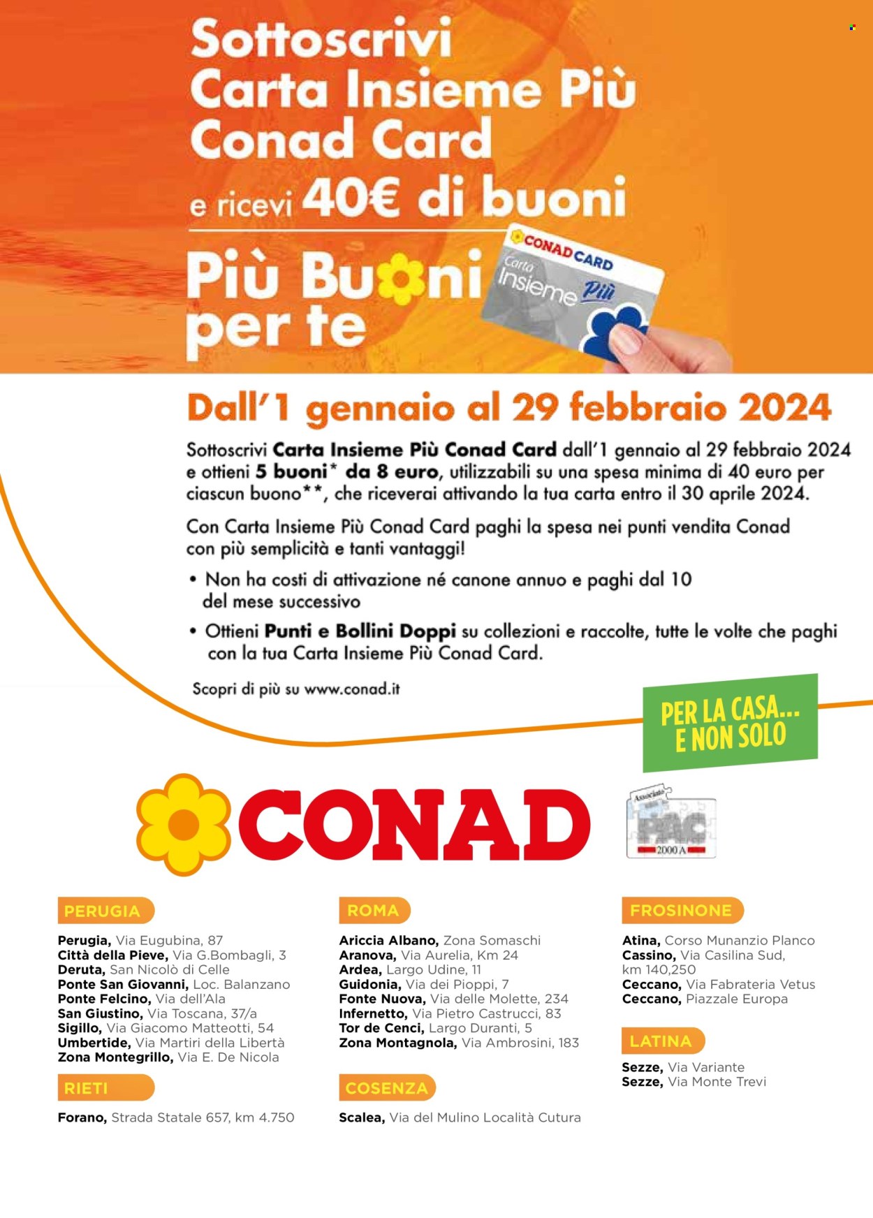 Volantino Conad - 8/2/2024 - 17/2/2024. Pagina 8