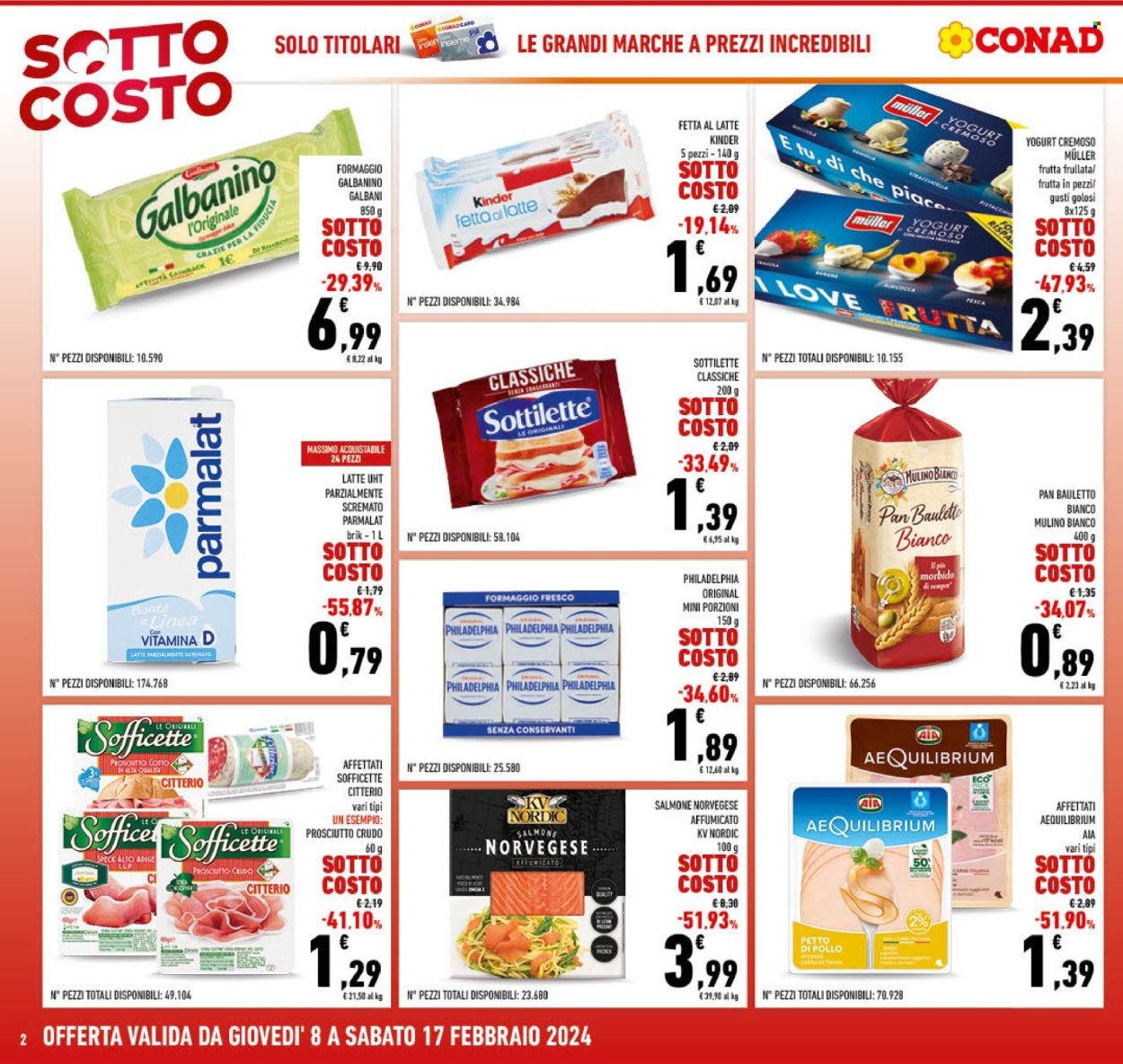 Volantino Conad - 8/2/2024 - 17/2/2024. Pagina 2